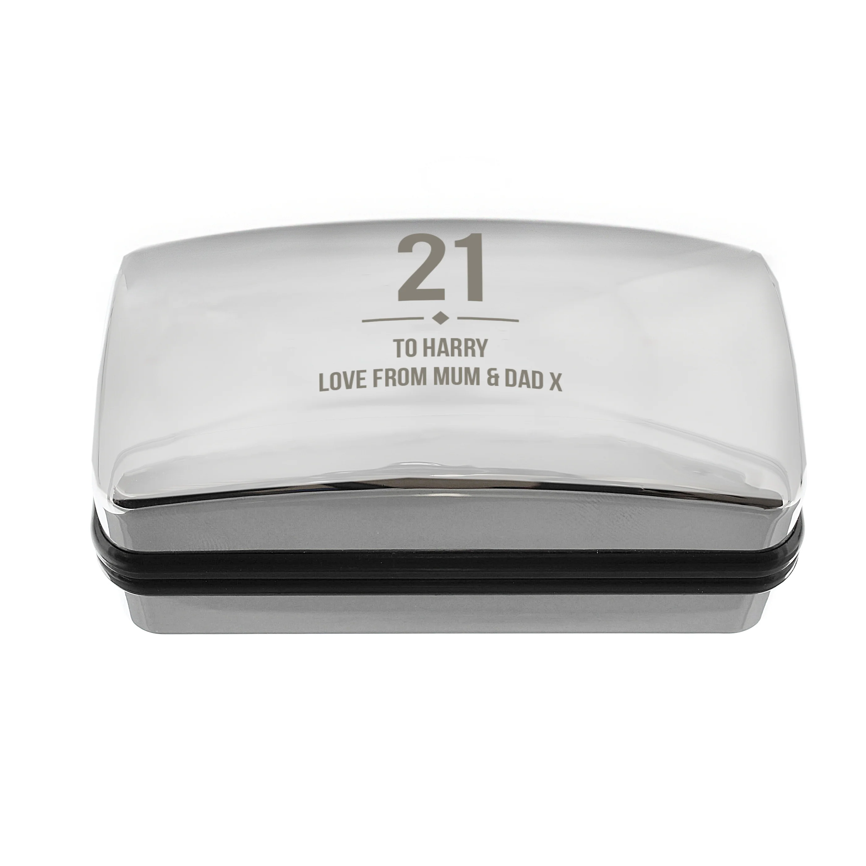 Personalised Birthday Big Age Cufflink Box - Image 2