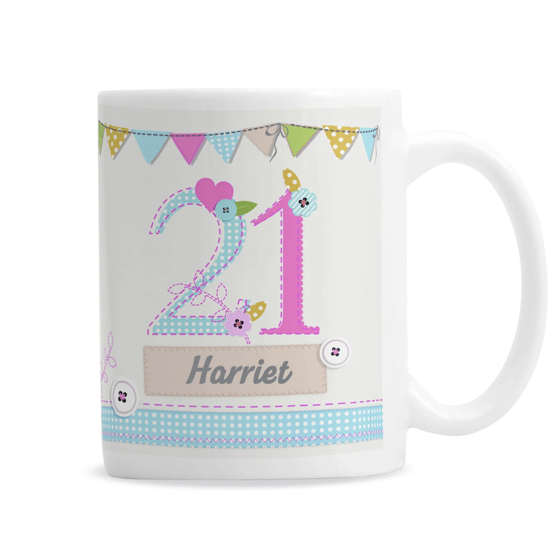 Personalised Birthday Craft Mug - Image 2