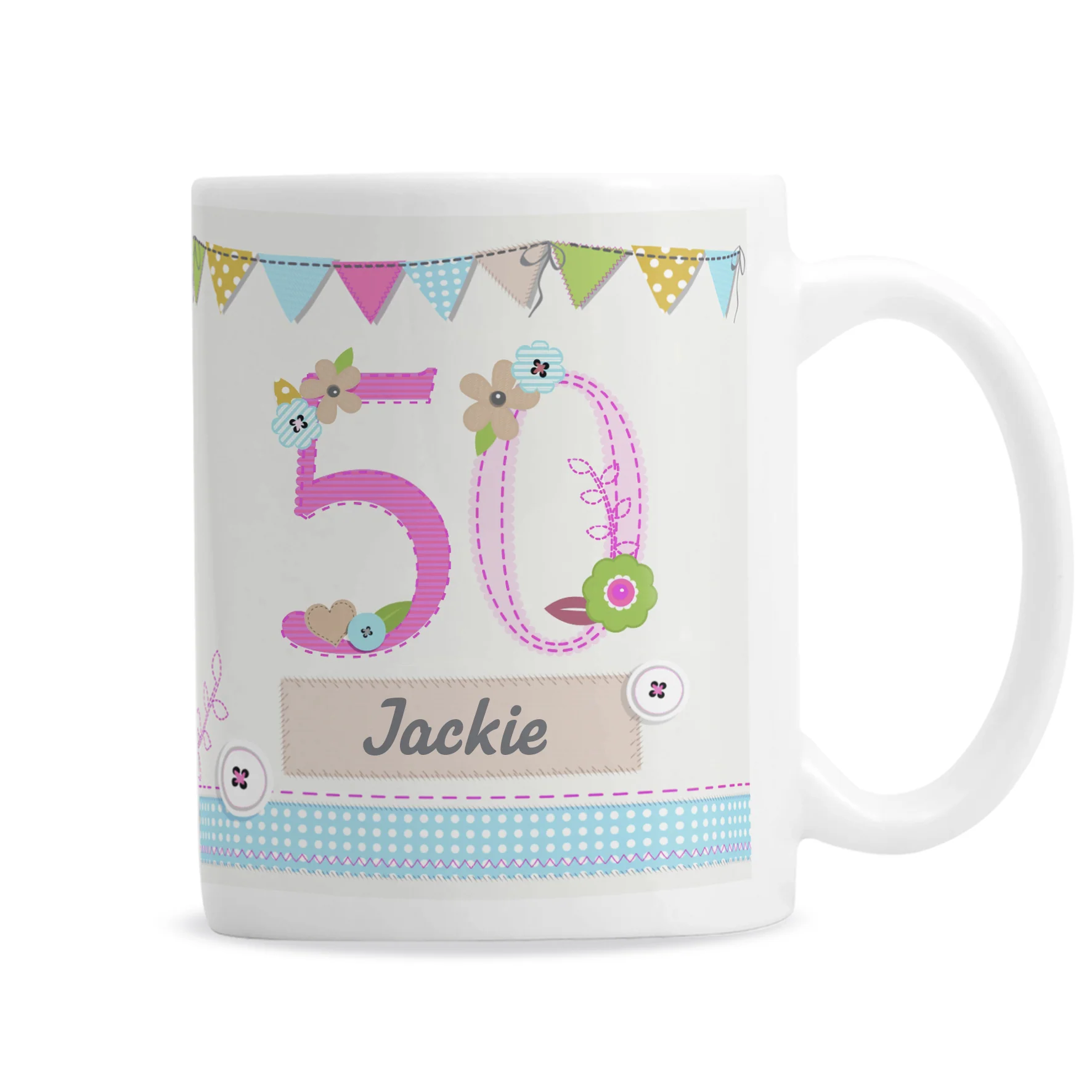 Personalised Birthday Craft Mug - Image 4