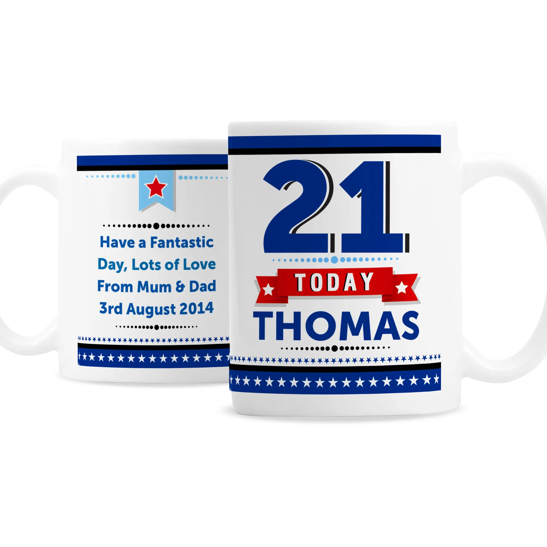 Personalised Birthday Star Mug - Image 2