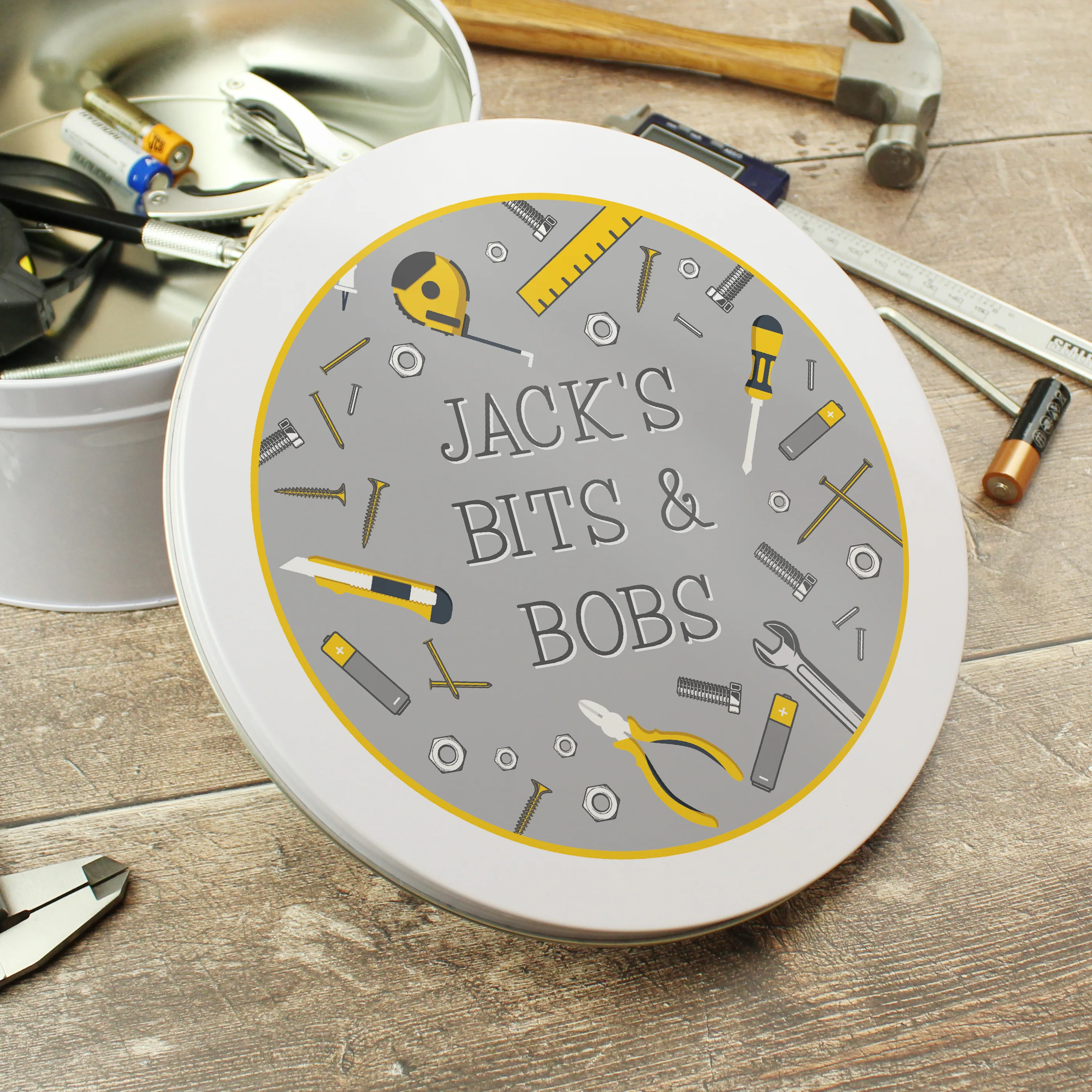 Personalised Bits & Bobs Metal Tin - Image 2