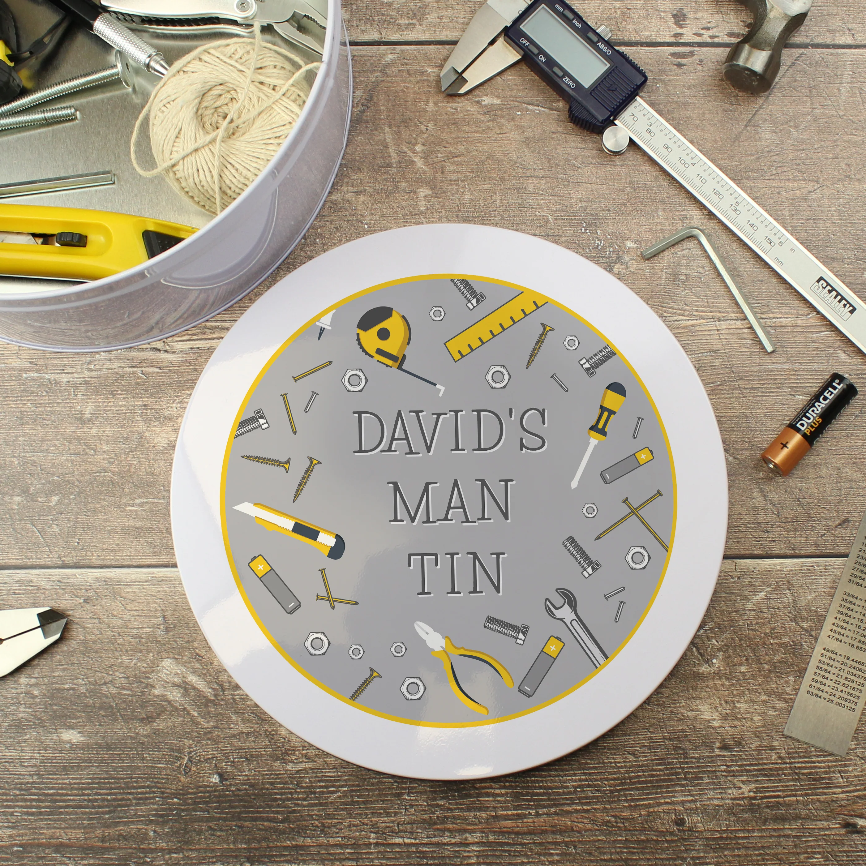Personalised Bits & Bobs Metal Tin - Image 3