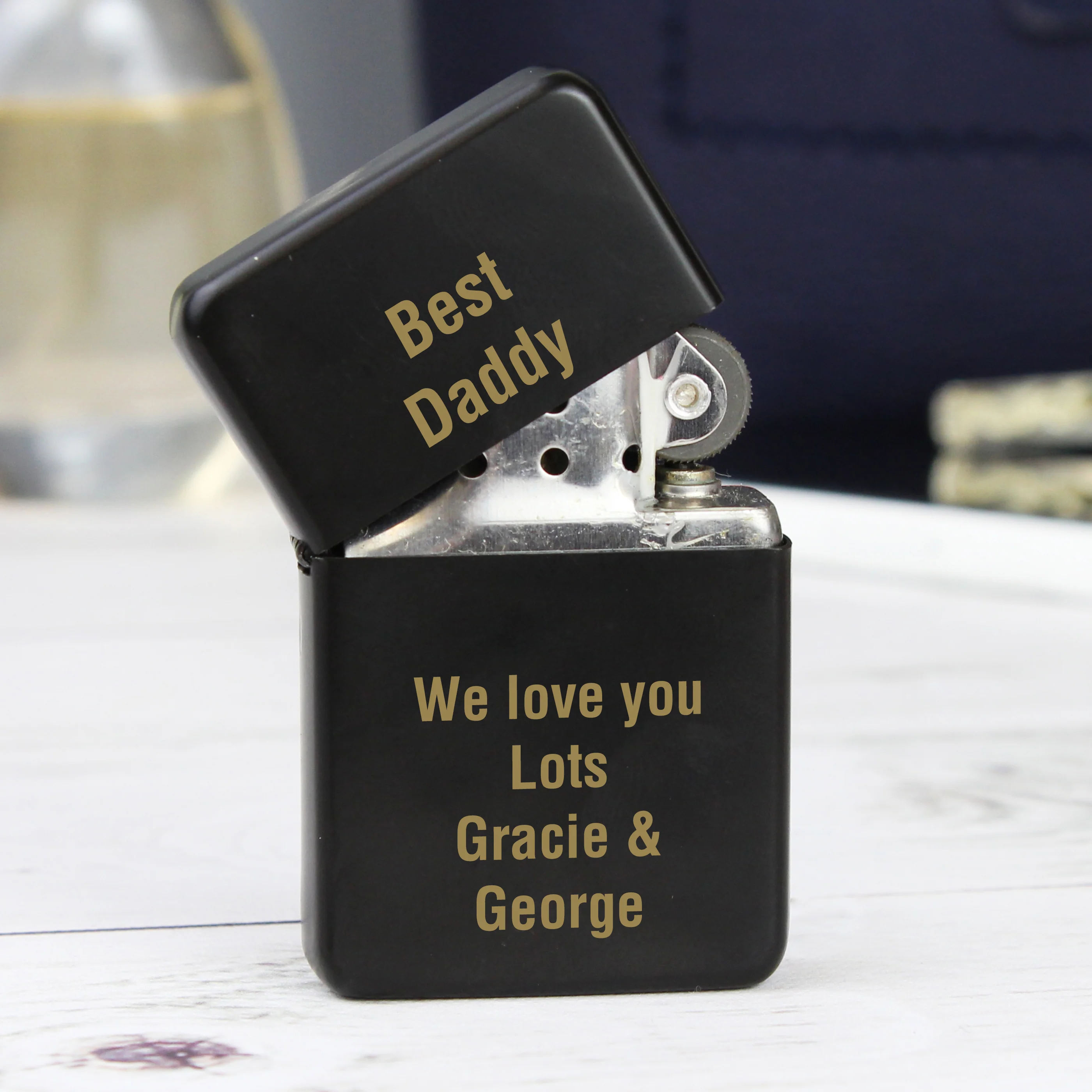 Personalised Black Lighter - Image 7