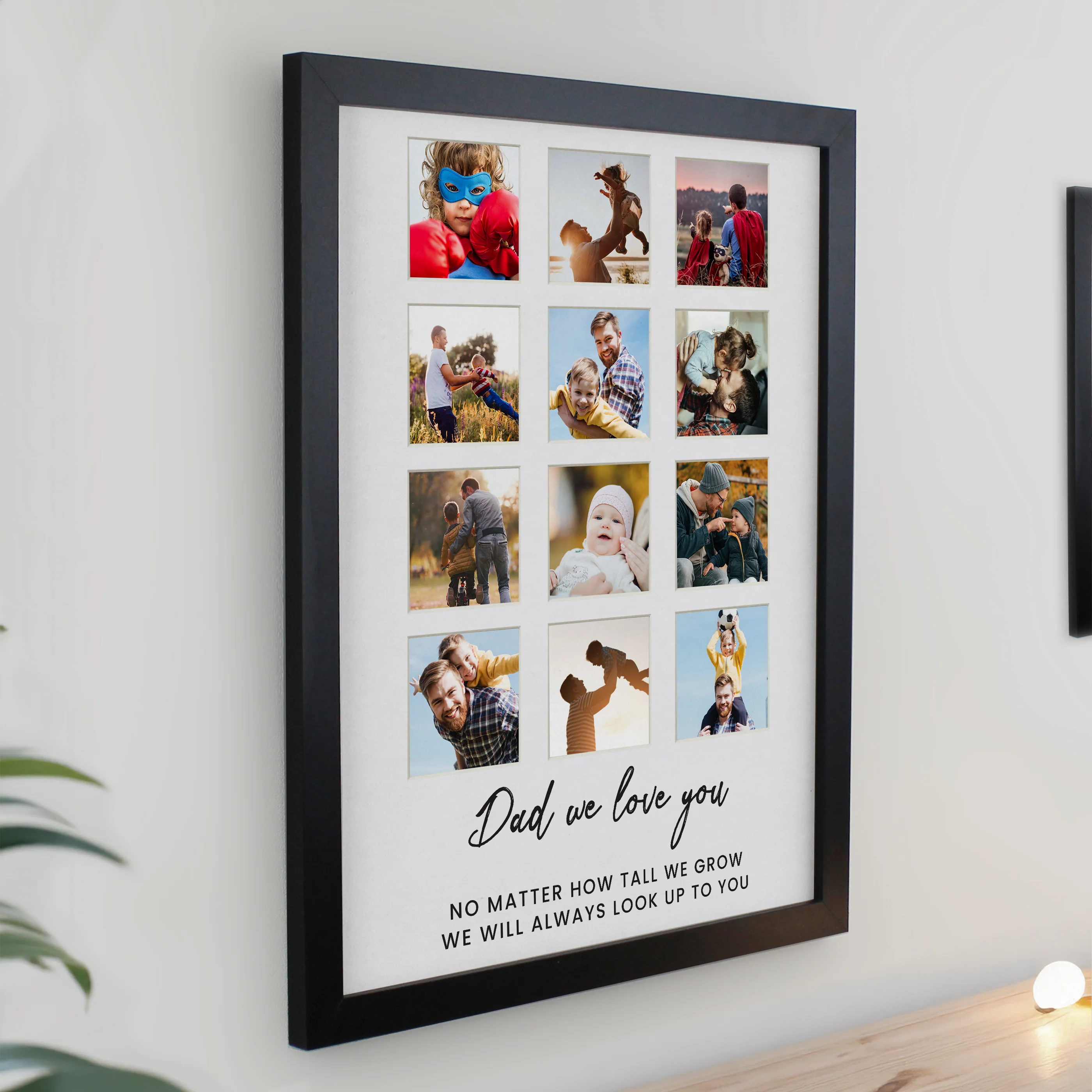 Personalised Black Multi Photo Frame - Image 2