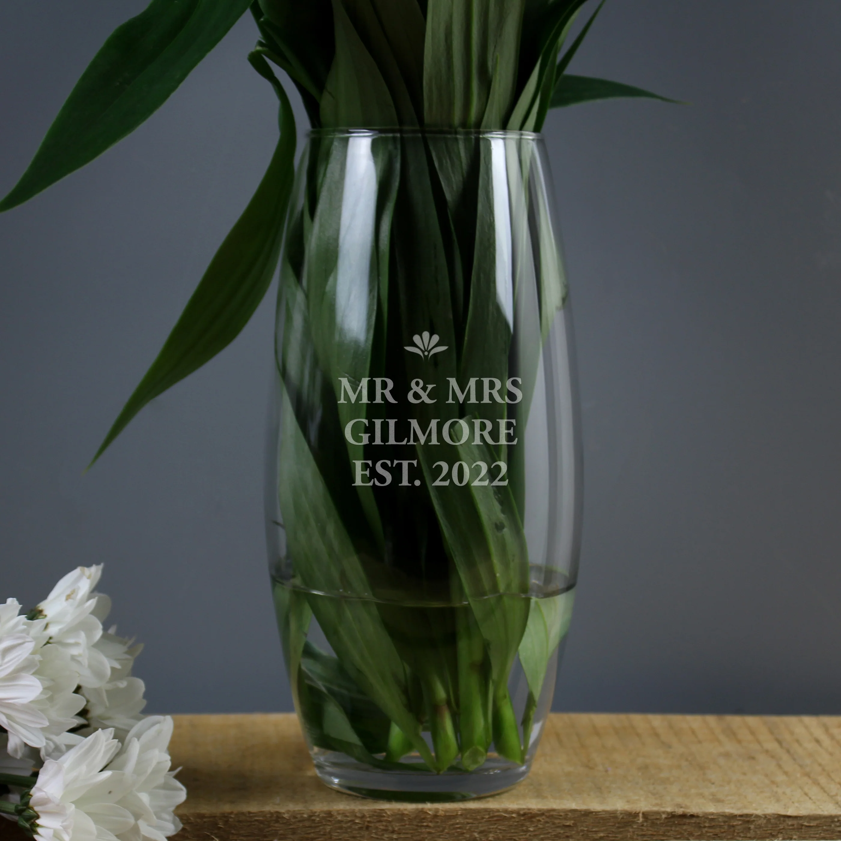 Personalised Bold Font Bullet Vase - Image 2