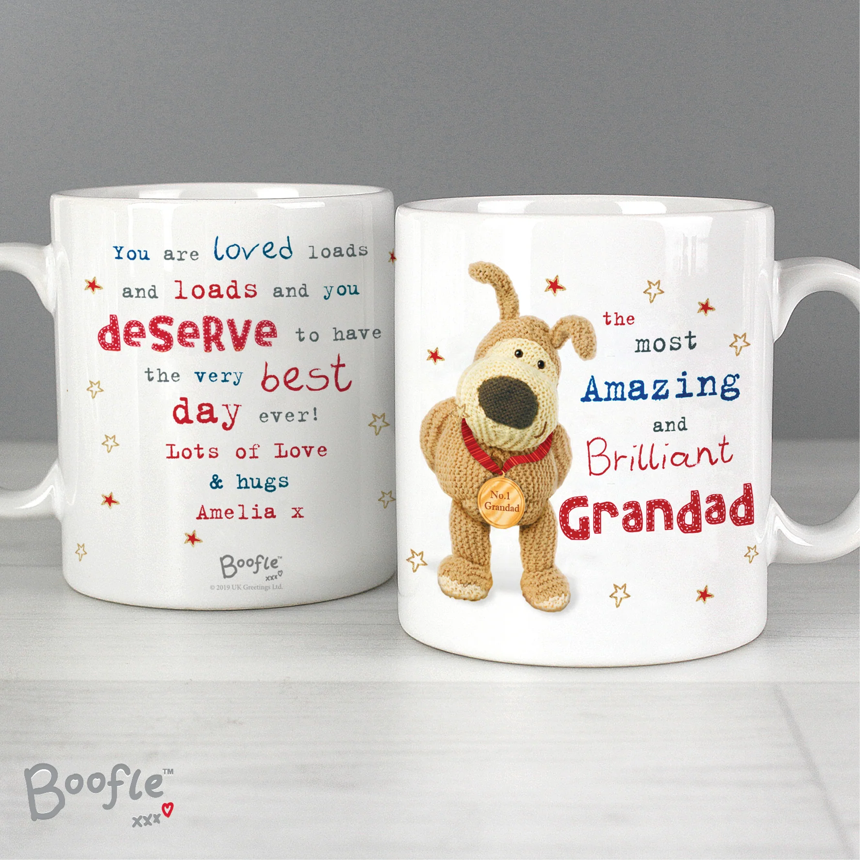 Personalised Boofle Medal Mug - Image 3