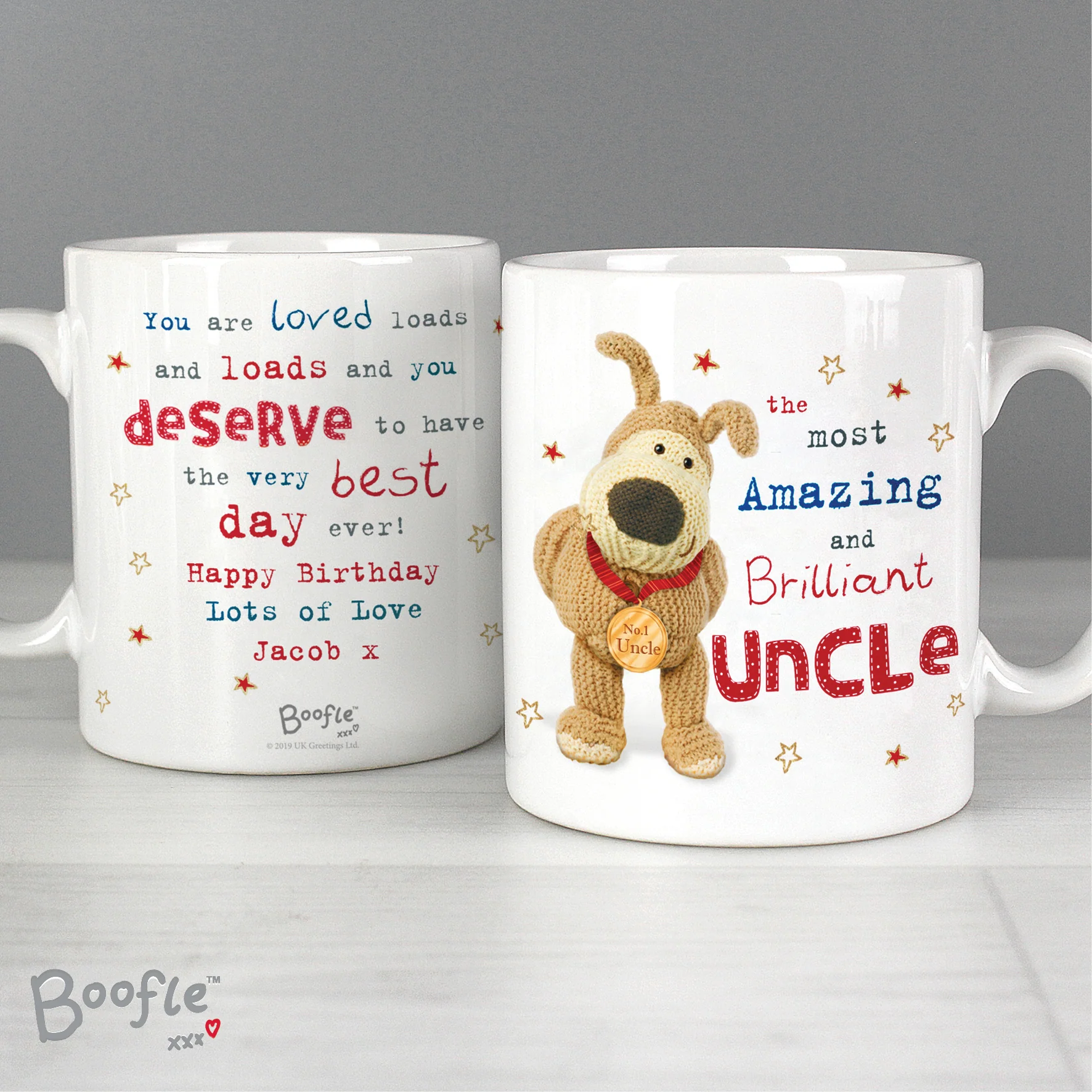 Personalised Boofle Medal Mug - Image 4