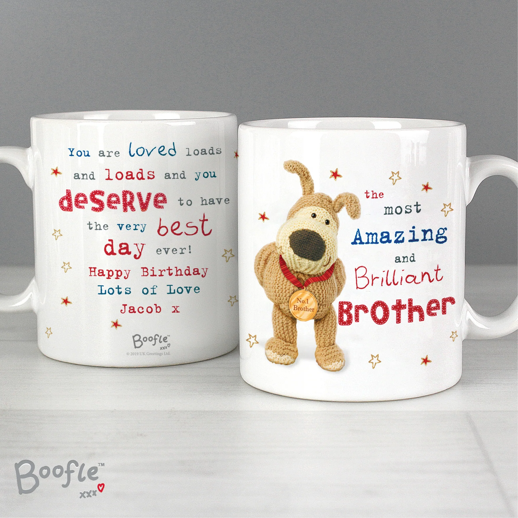 Personalised Boofle Medal Mug - Image 5