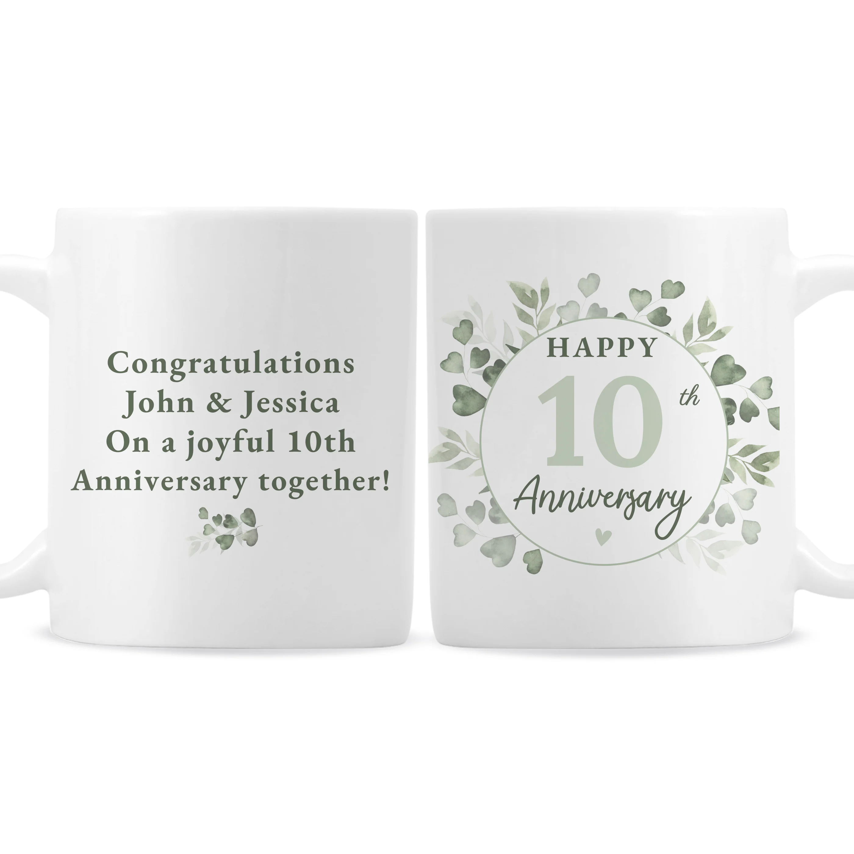 Personalised Botanical Anniversary Mug - Image 5