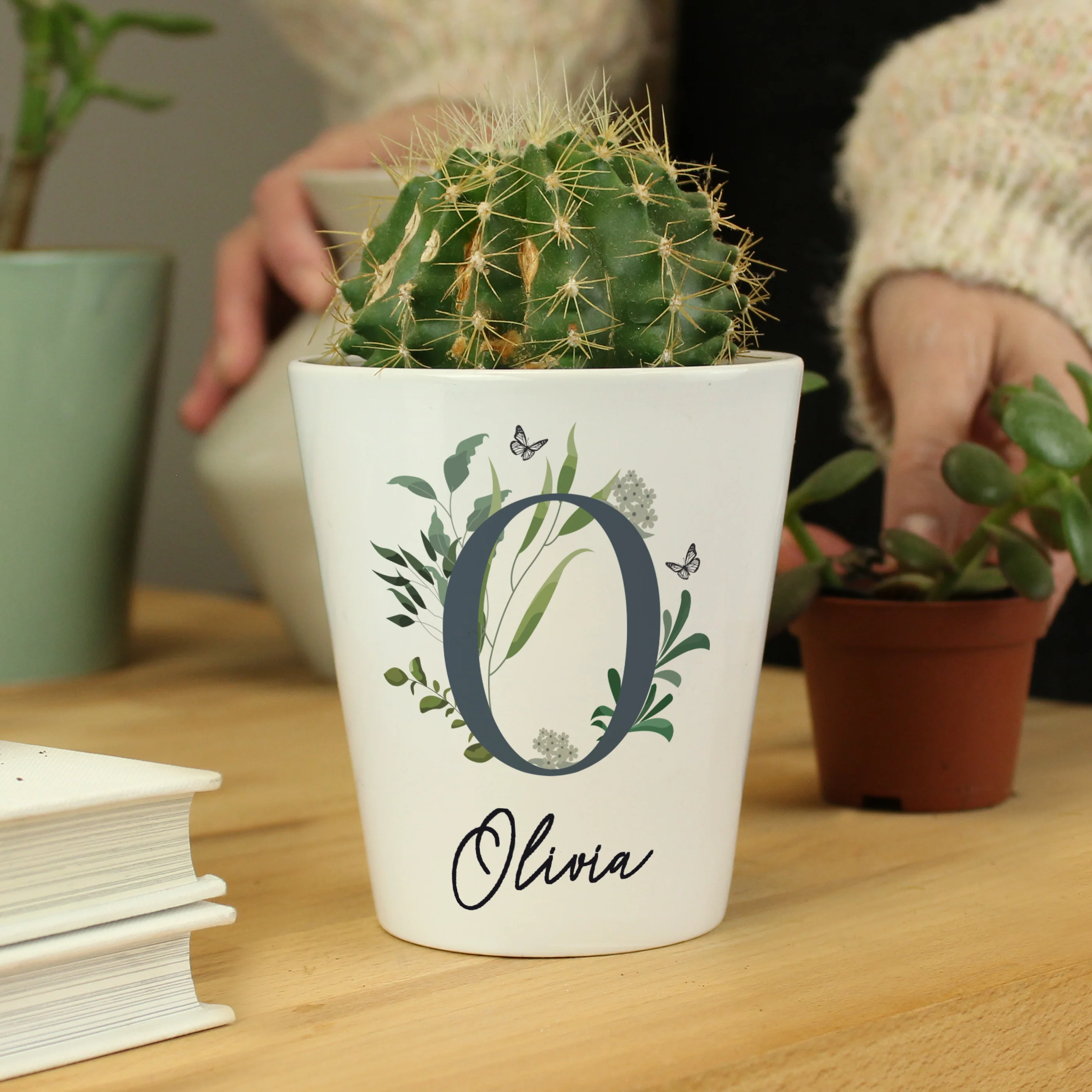 Personalised Botanical Plant Pot - Image 2