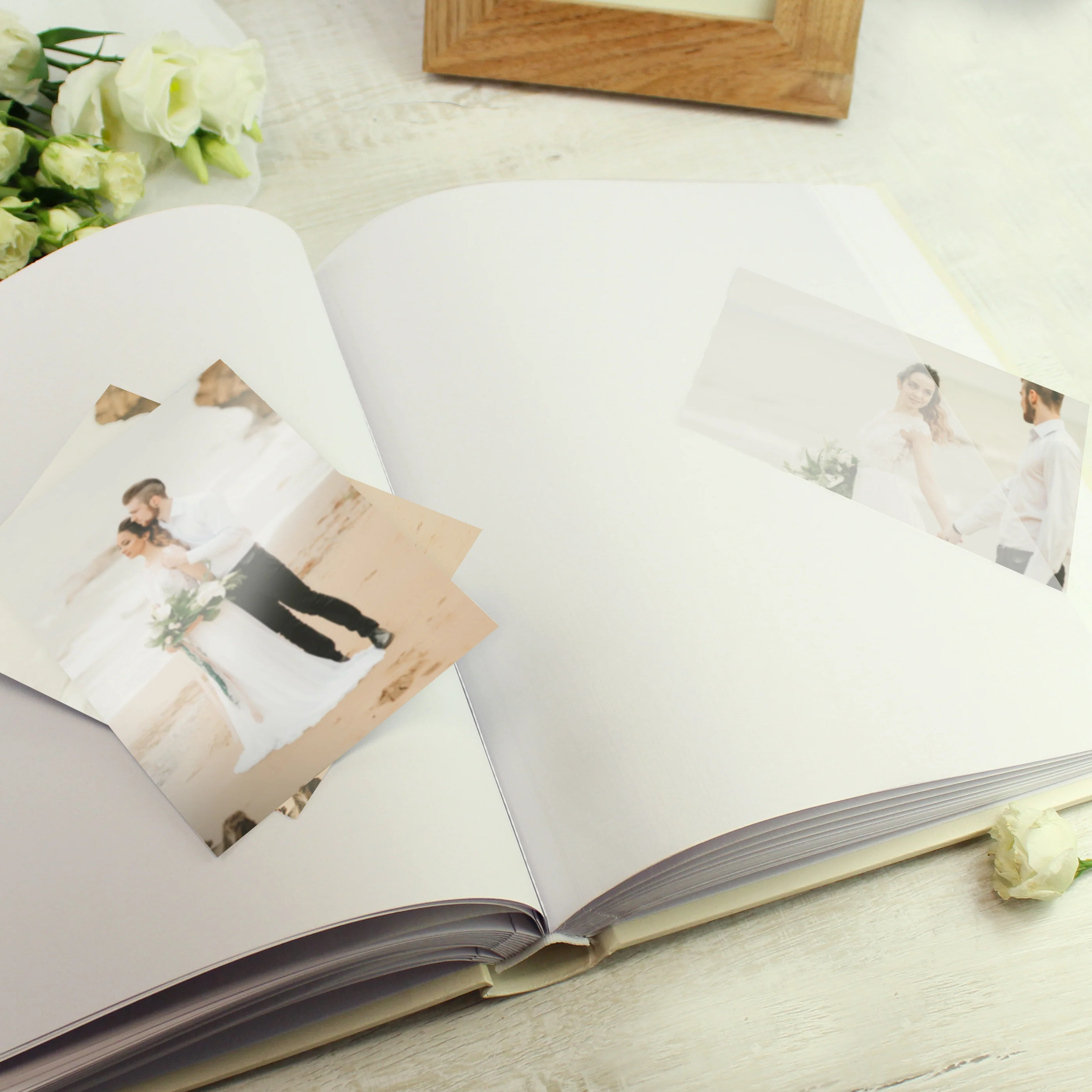 Personalised Botanical Traditional Wedding Photo Album - Image 6