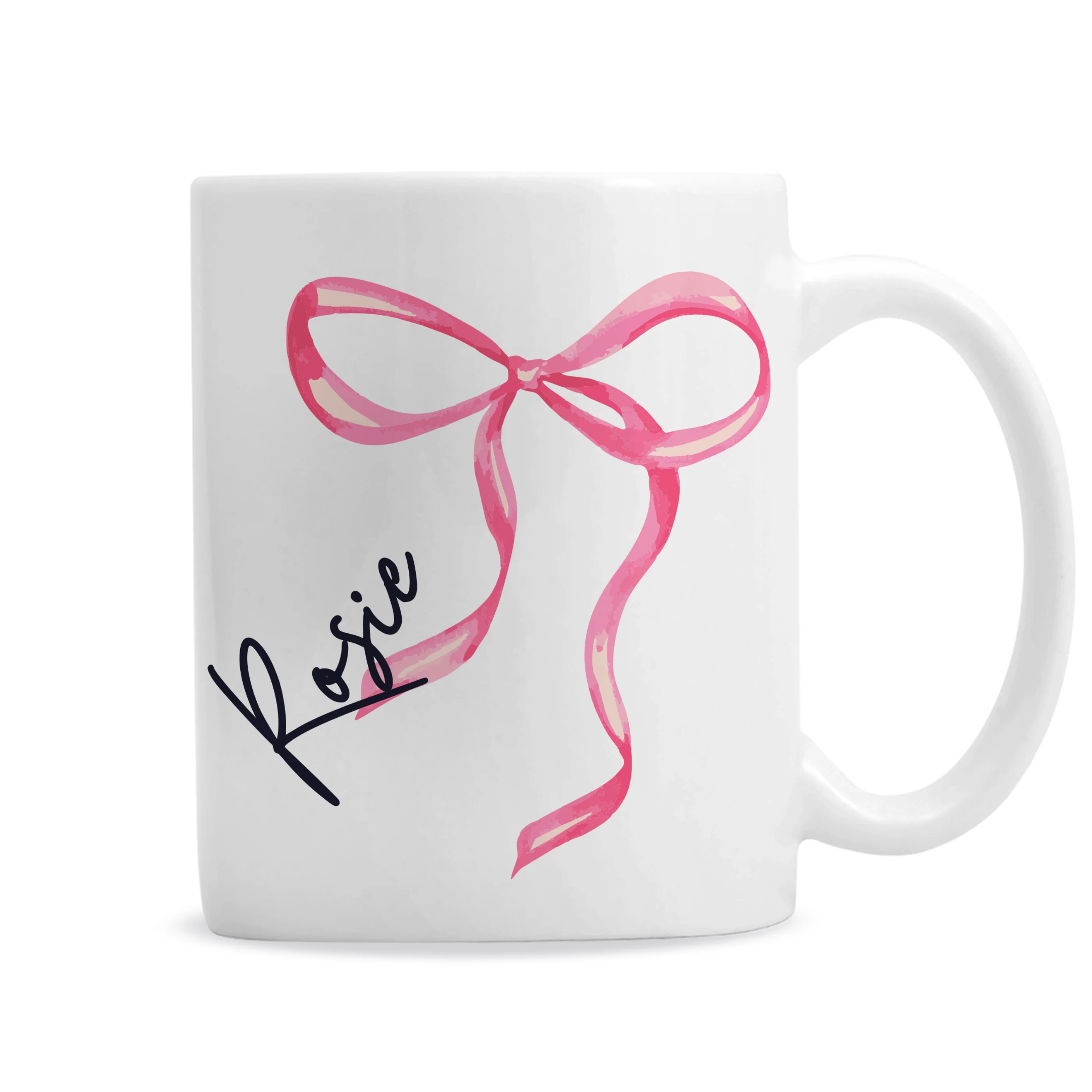 Personalised Bow Mug - Image 4