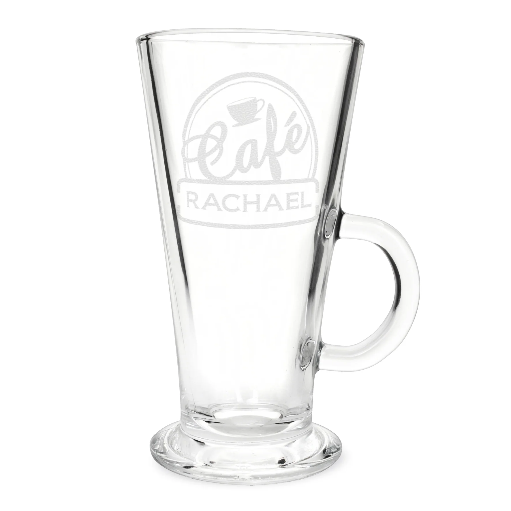 Personalised Cafe Latte Glass - Image 5