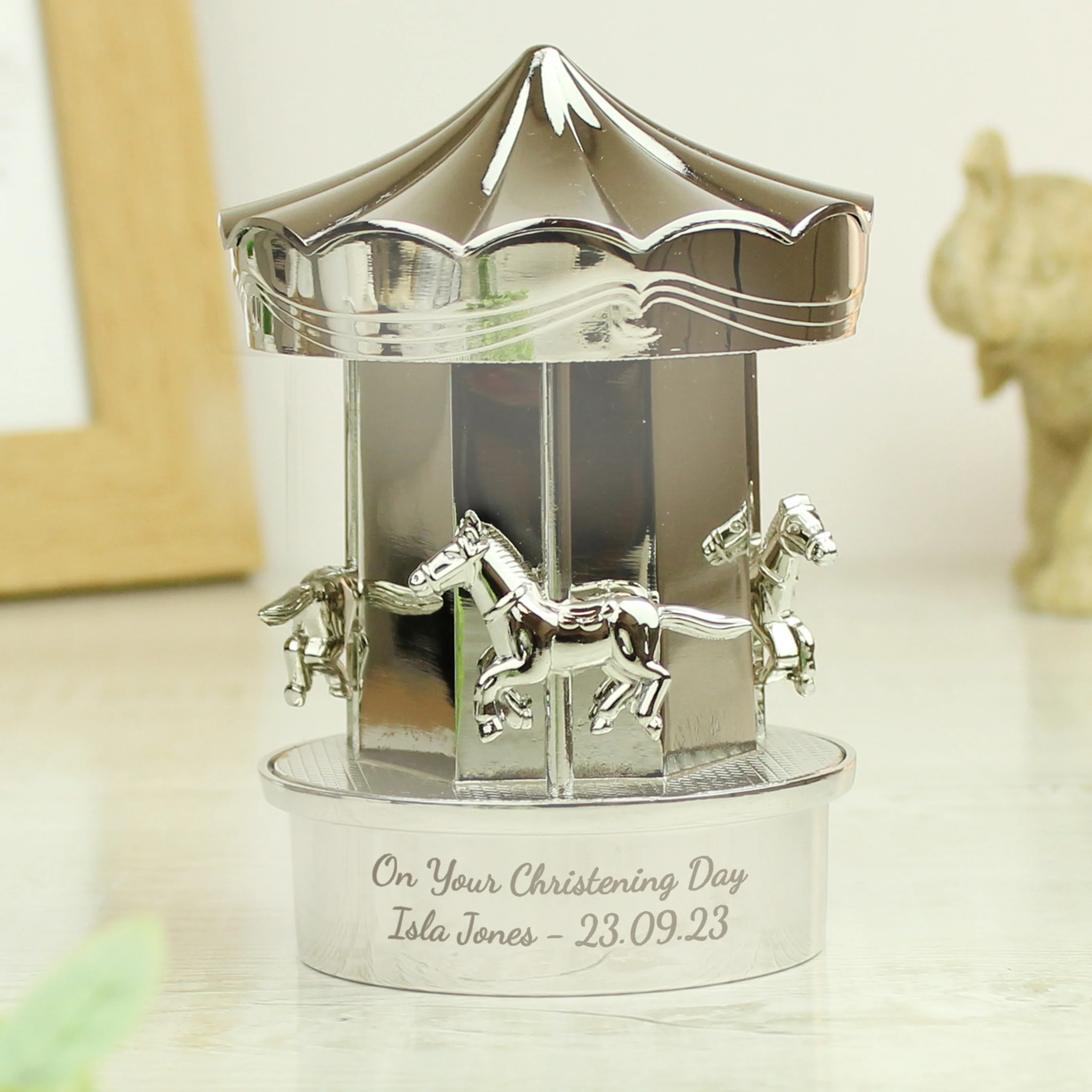 Personalised Carousel Money Box - Image 2