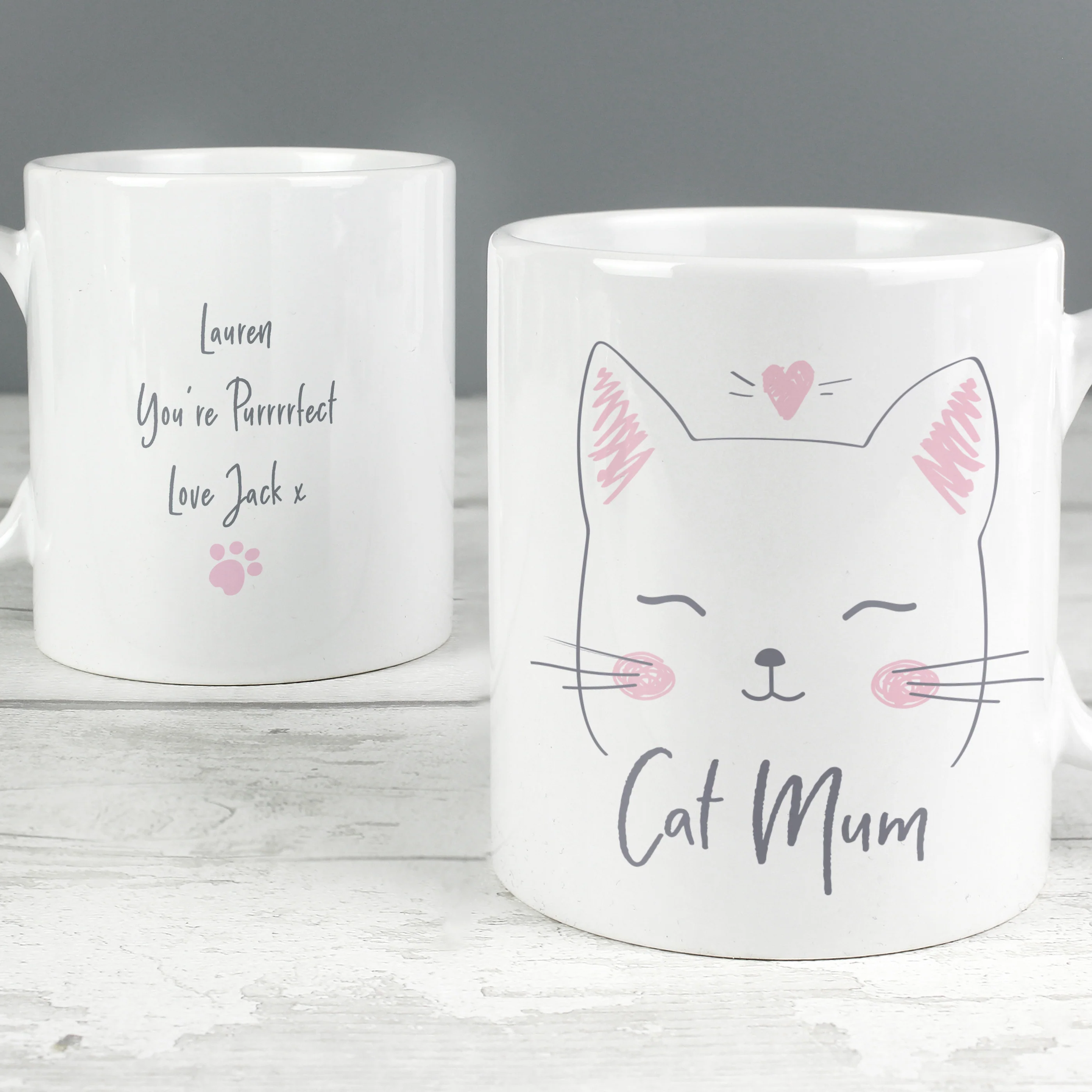 Personalised Cat Mum Mug - Image 2