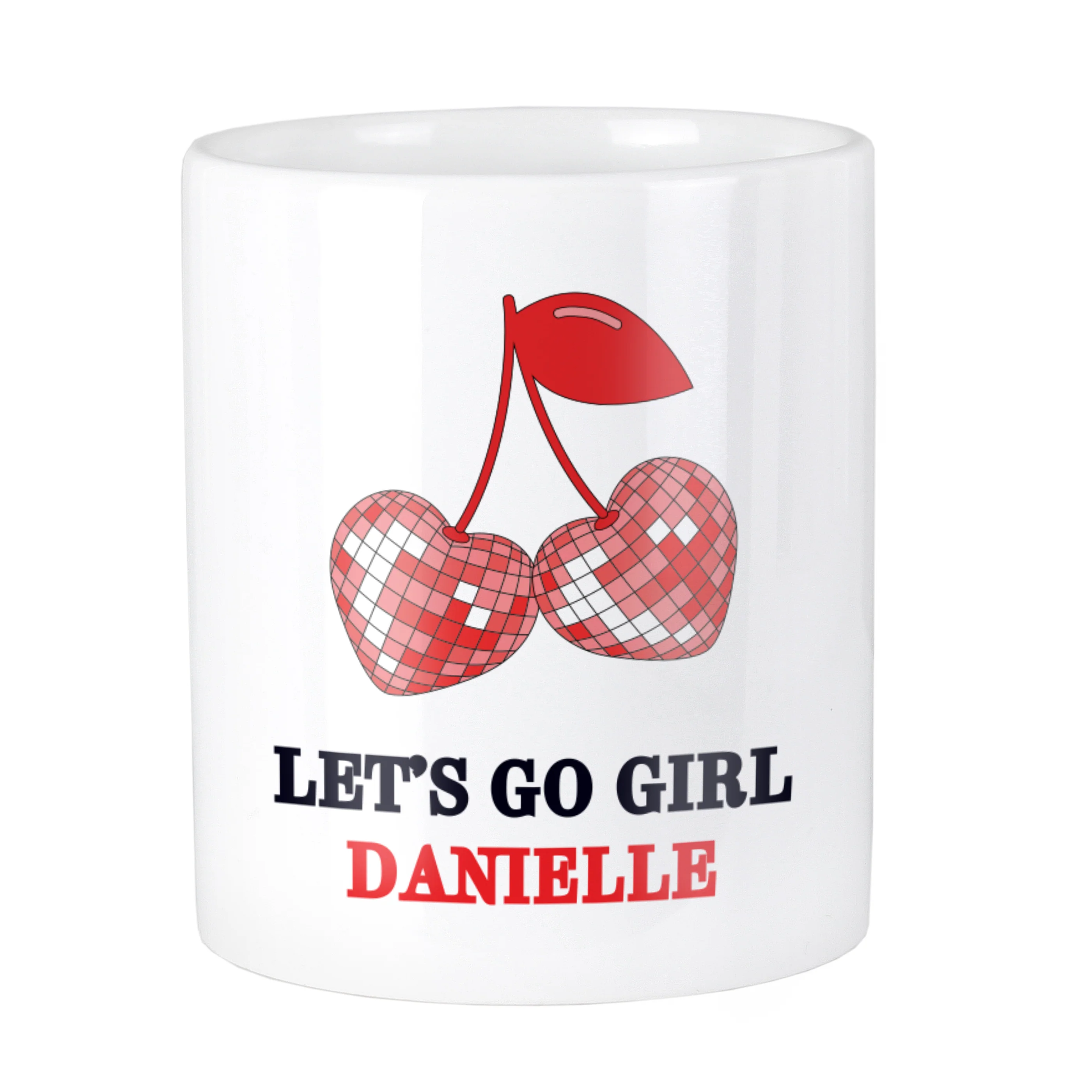 Personalised Cherry Make Up Brush Holder - Image 4