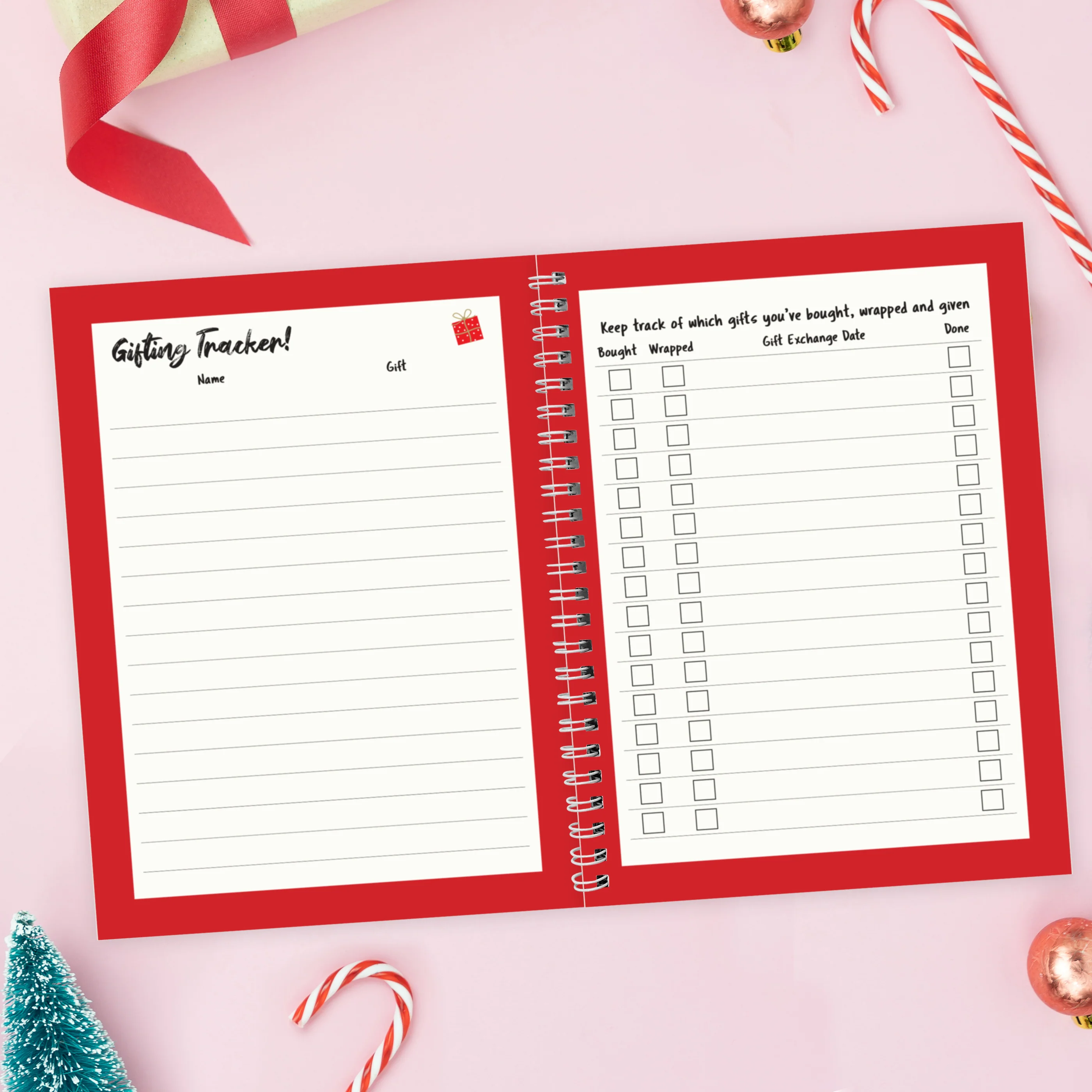 Personalised Christmas A5 Planner - Image 3