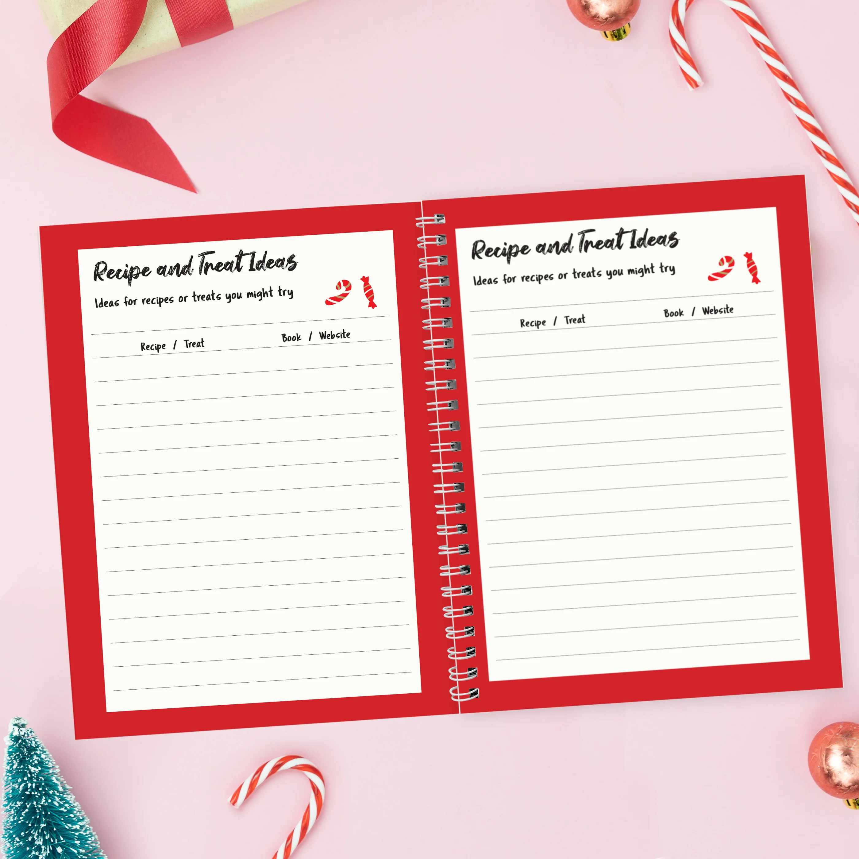 Personalised Christmas A5 Planner - Image 4