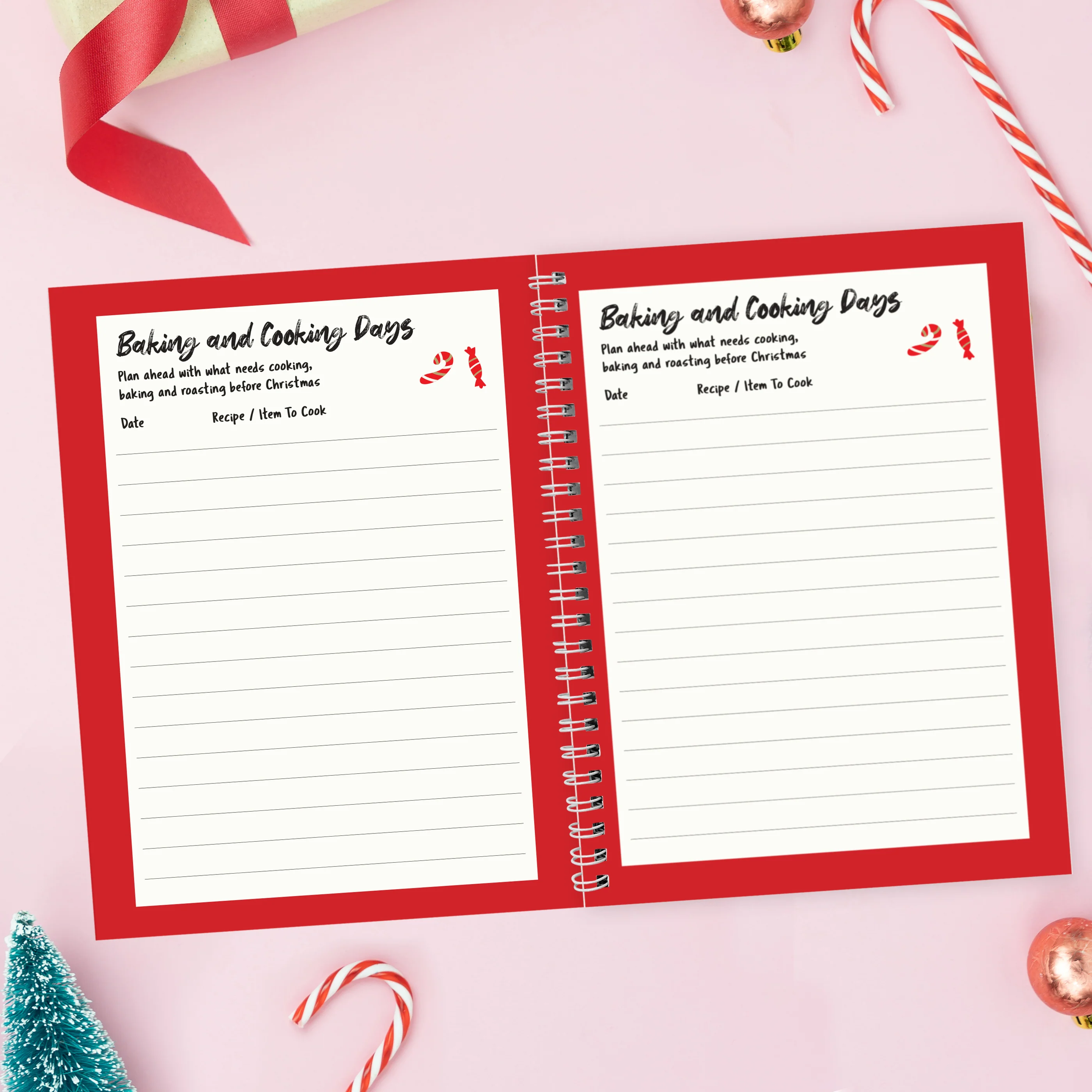 Personalised Christmas A5 Planner - Image 7
