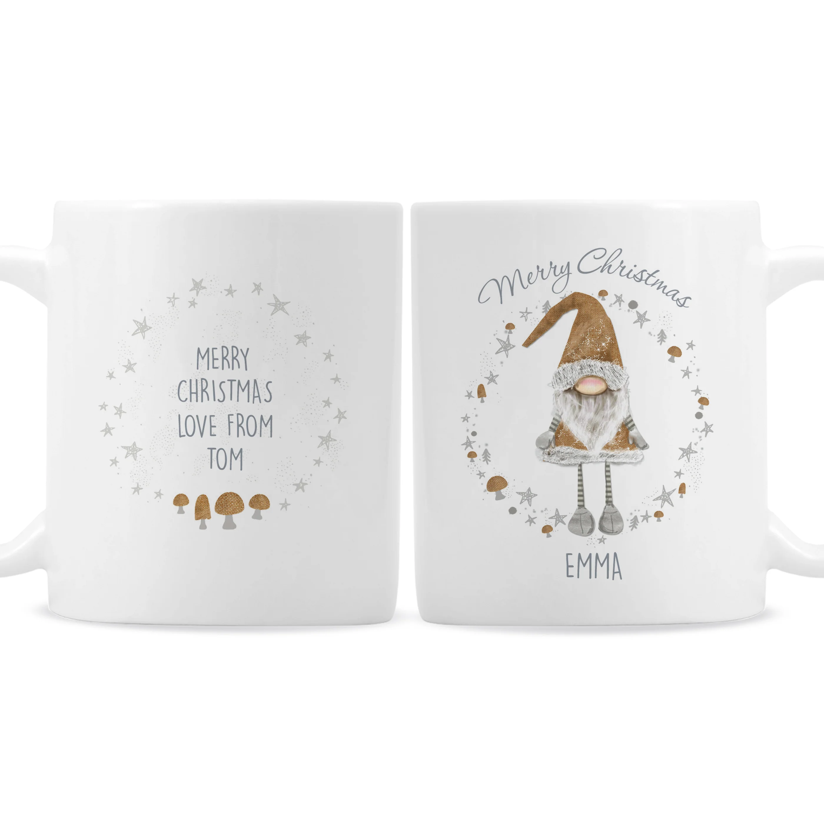 Personalised Christmas Gonk Mug - Image 2