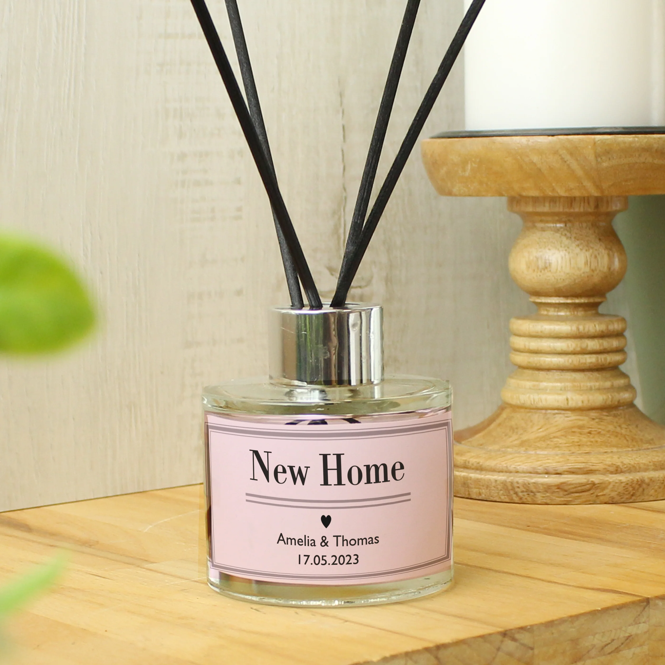 Personalised Classic Pink Reed Diffuser - Image 6