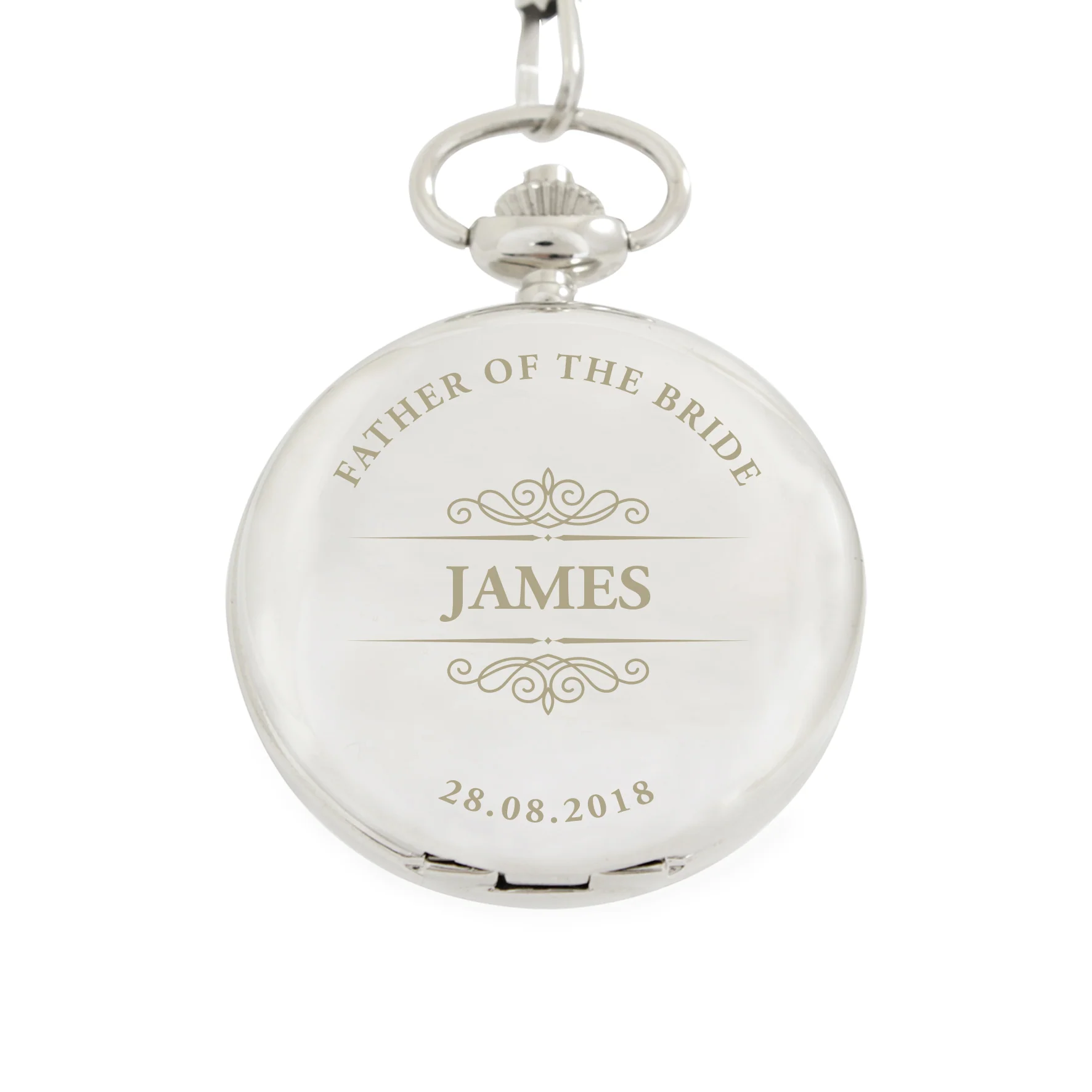 Personalised Classic Pocket Fob Watch - Image 2