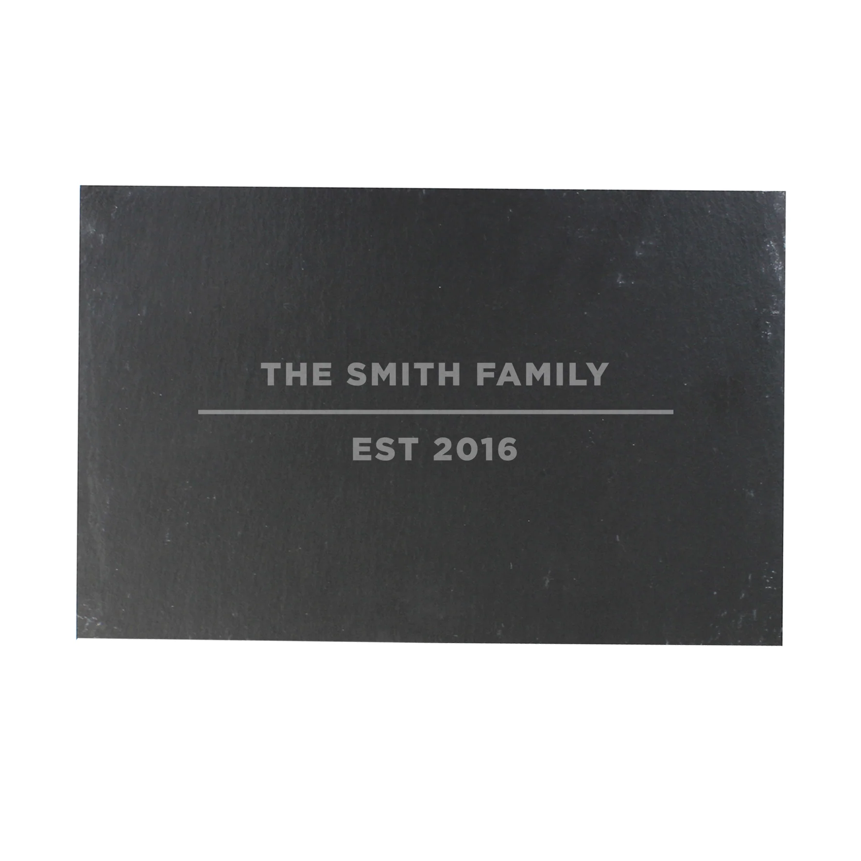 Personalised Classic Slate Rectangle Placemat - Image 2