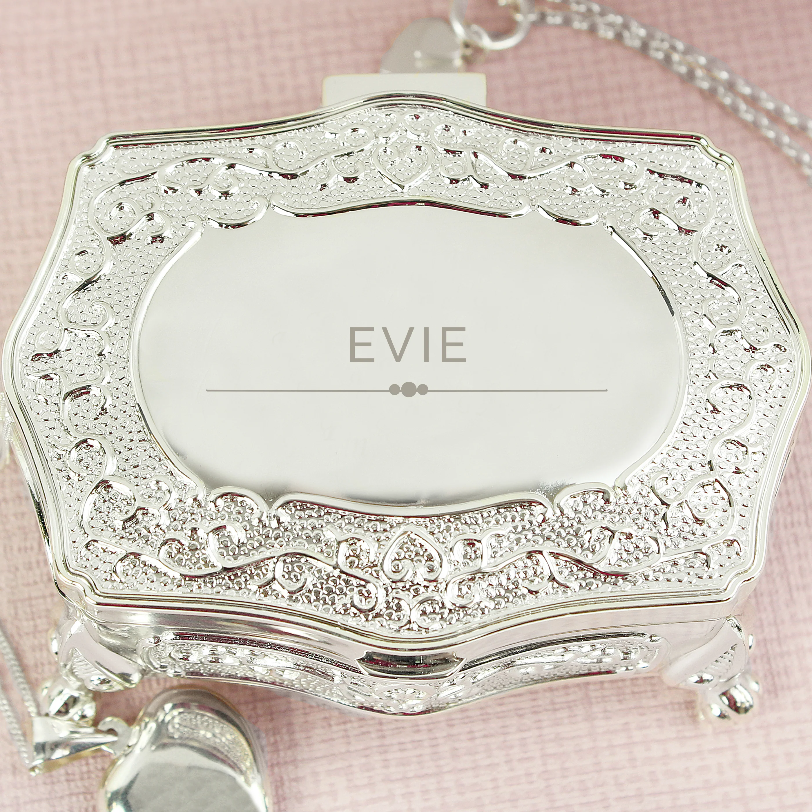 Personalised Classic Small Antique Trinket Box - Image 9