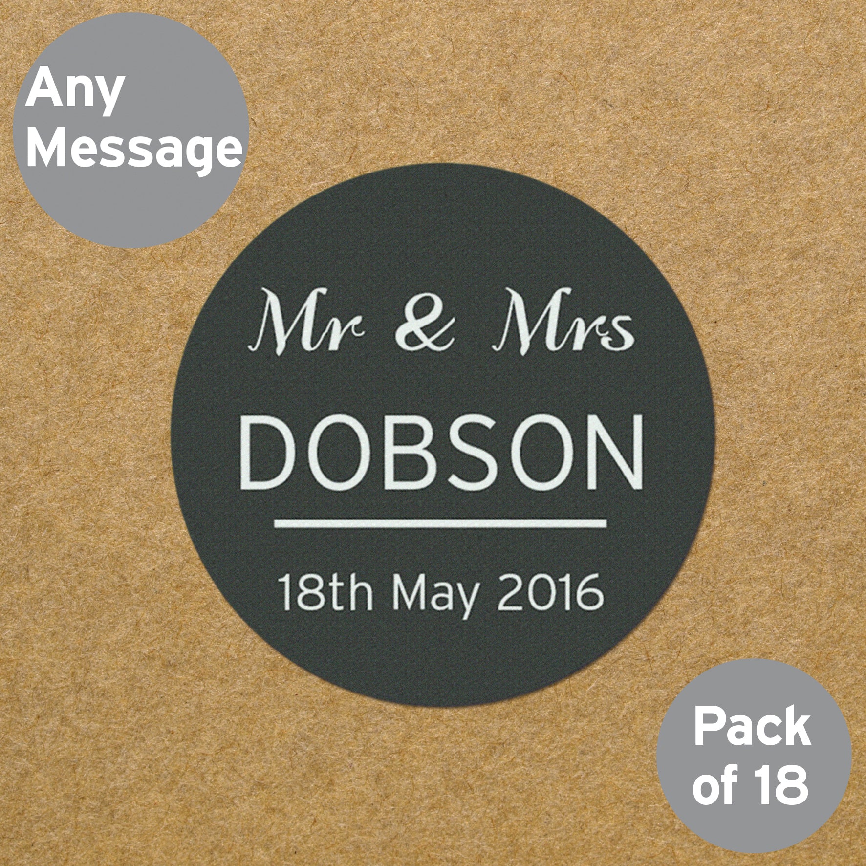 Personalised Classic Stickers - Image 2