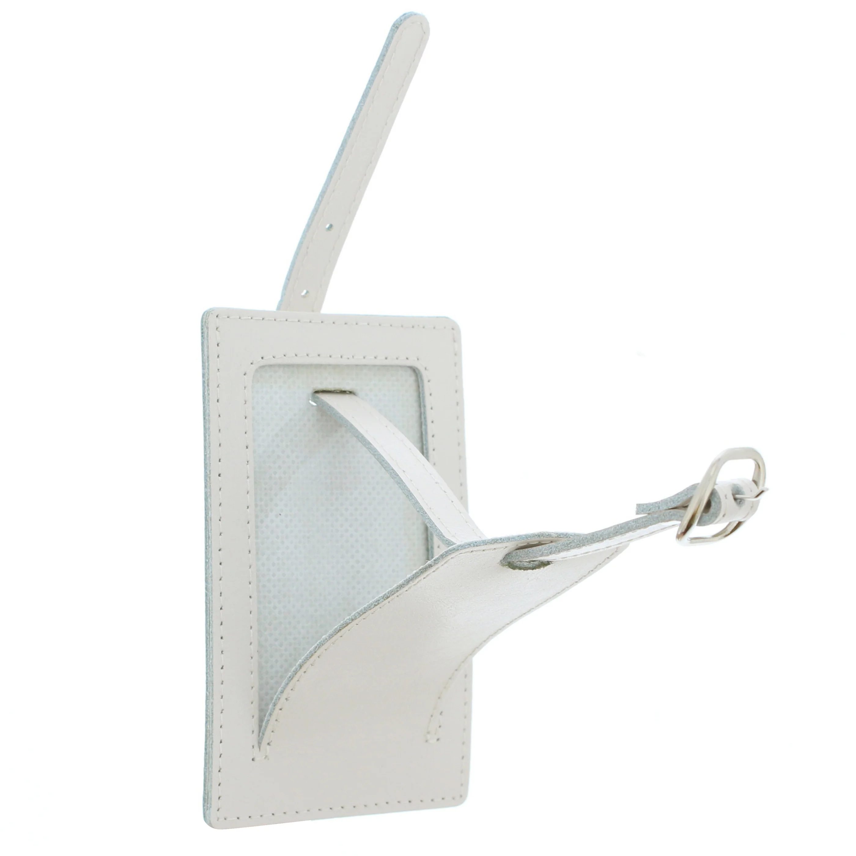 Personalised Couples Classic Cream Luggage Tags - Image 5