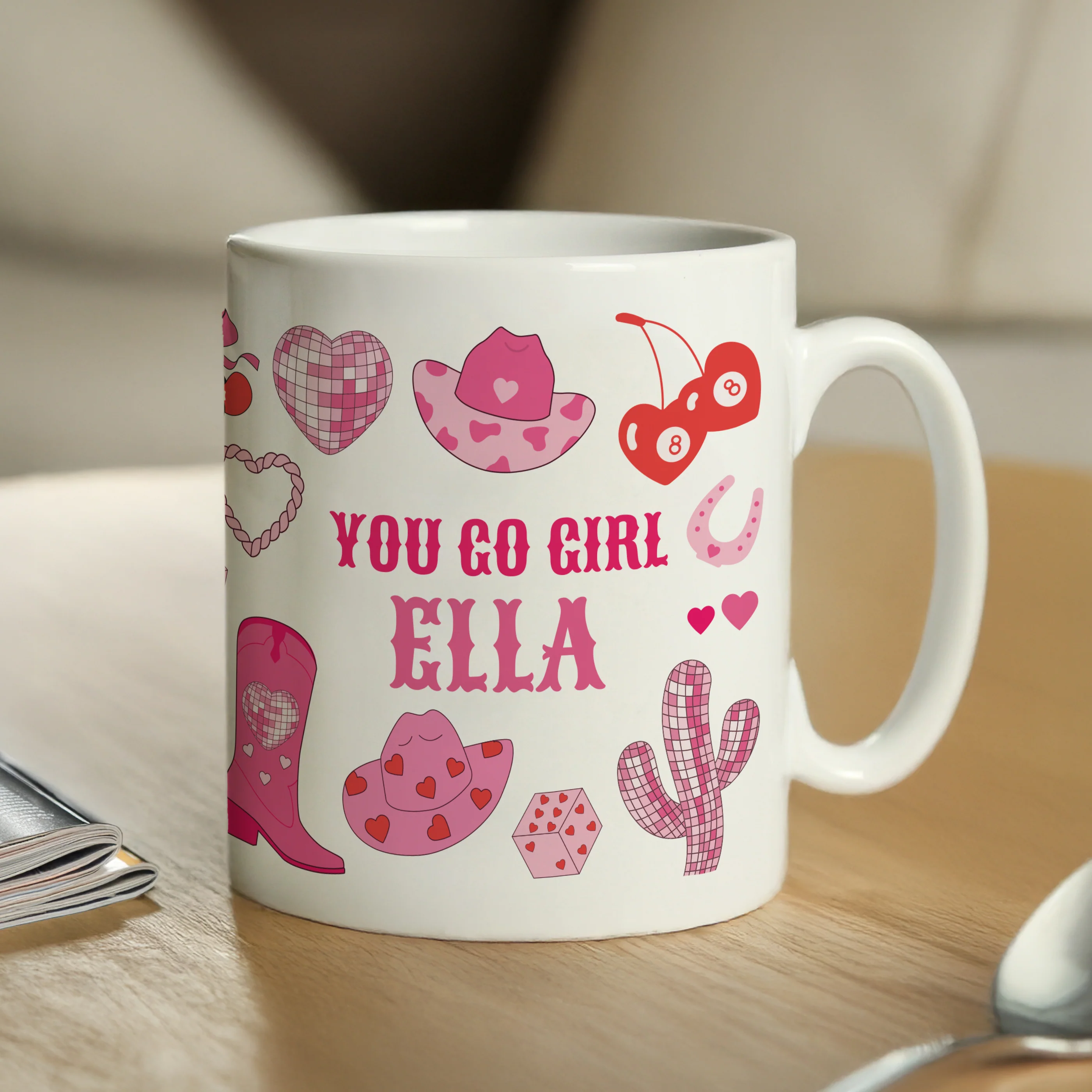 Personalised Cowgirl Mug - Image 2