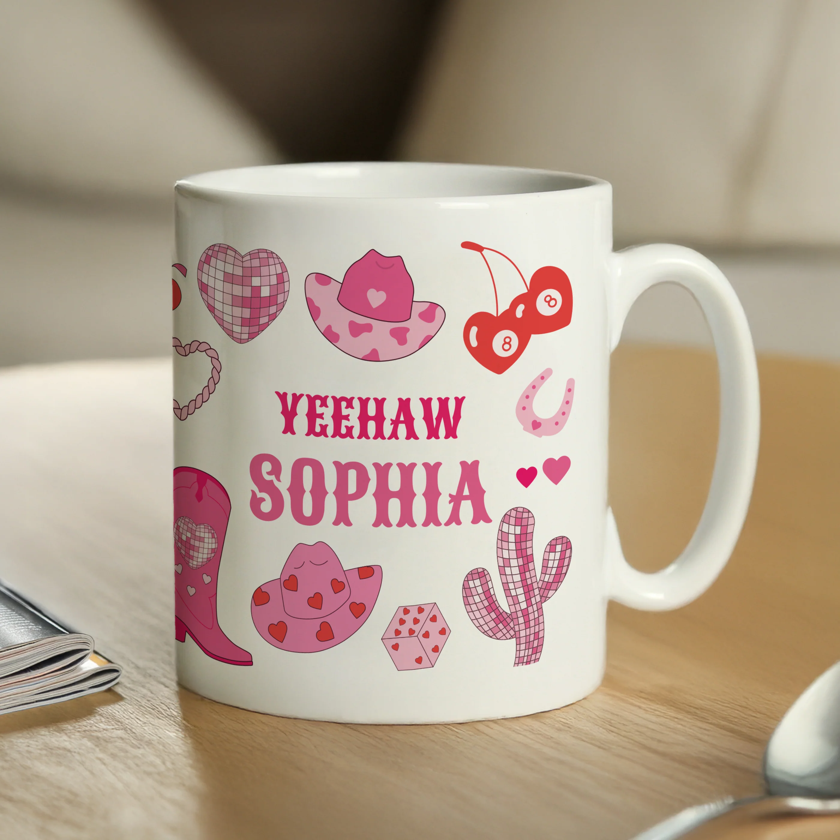 Personalised Cowgirl Mug - Image 3