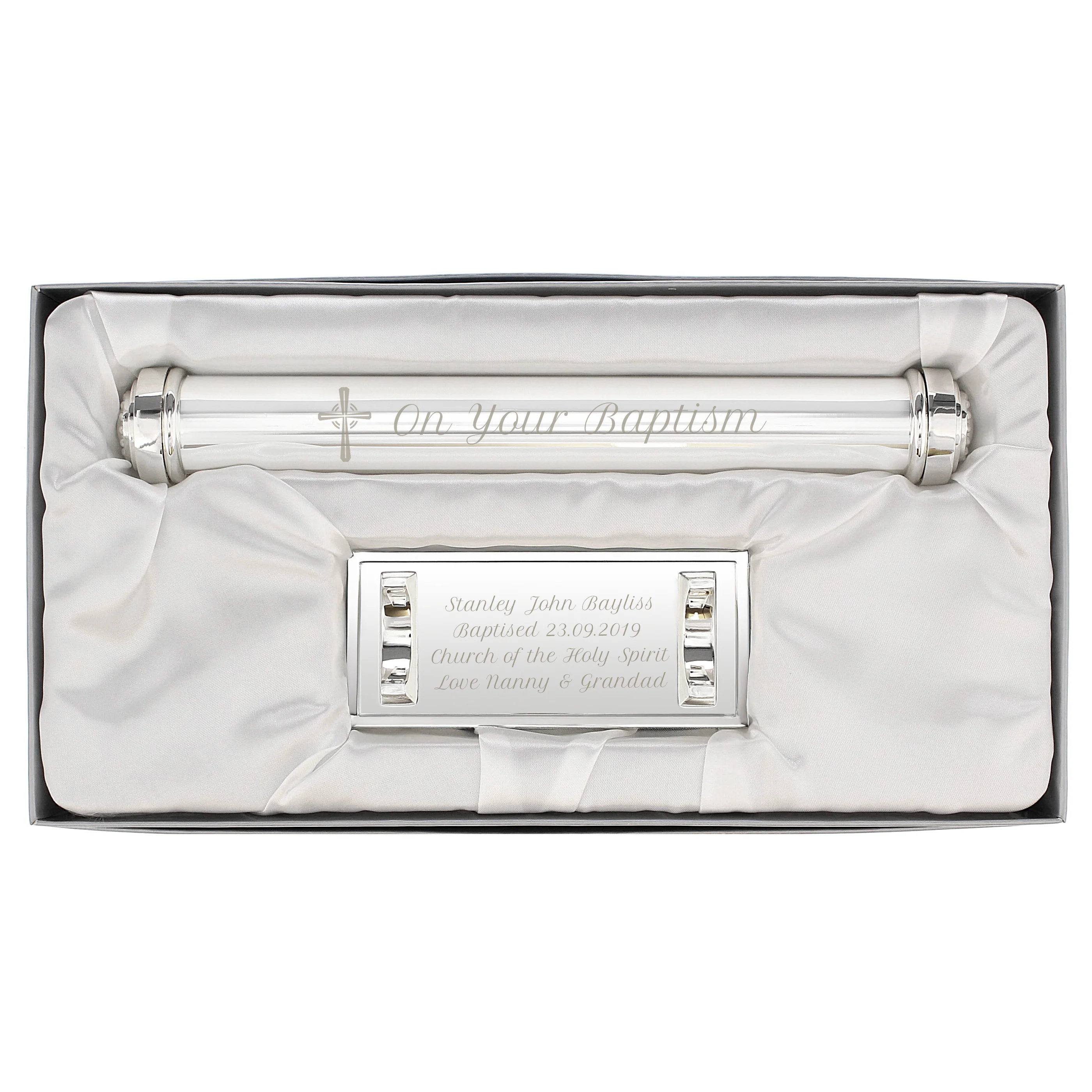 Personalised Cross Certificate Holder - Image 2