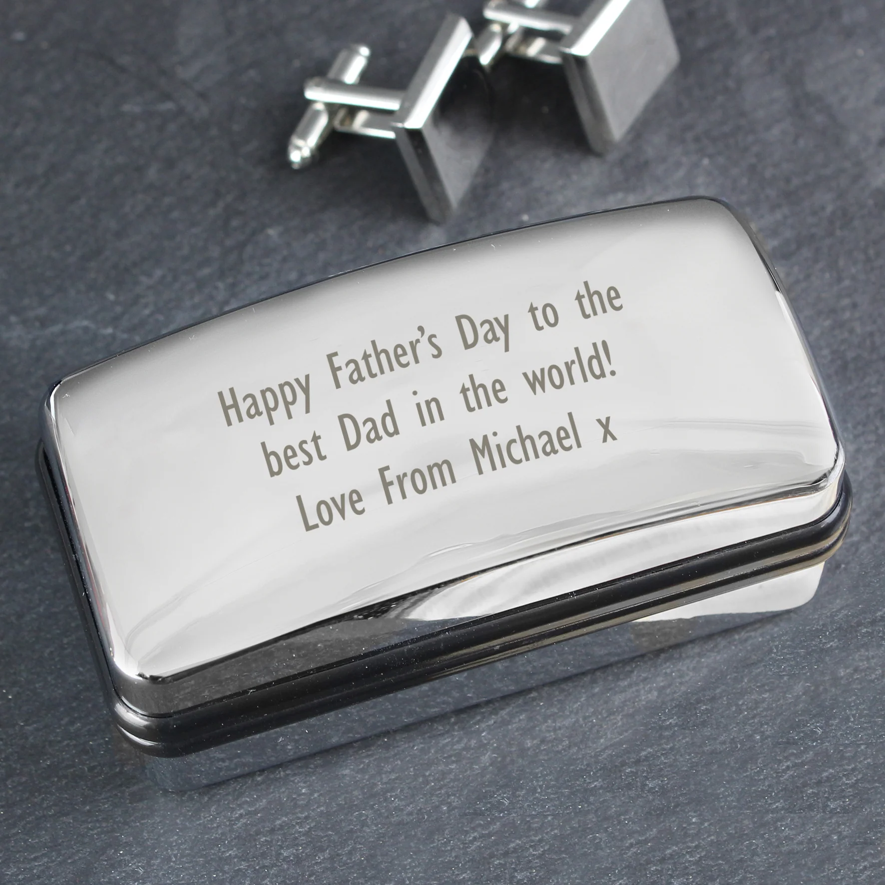 Personalised Cufflink Box - Image 4