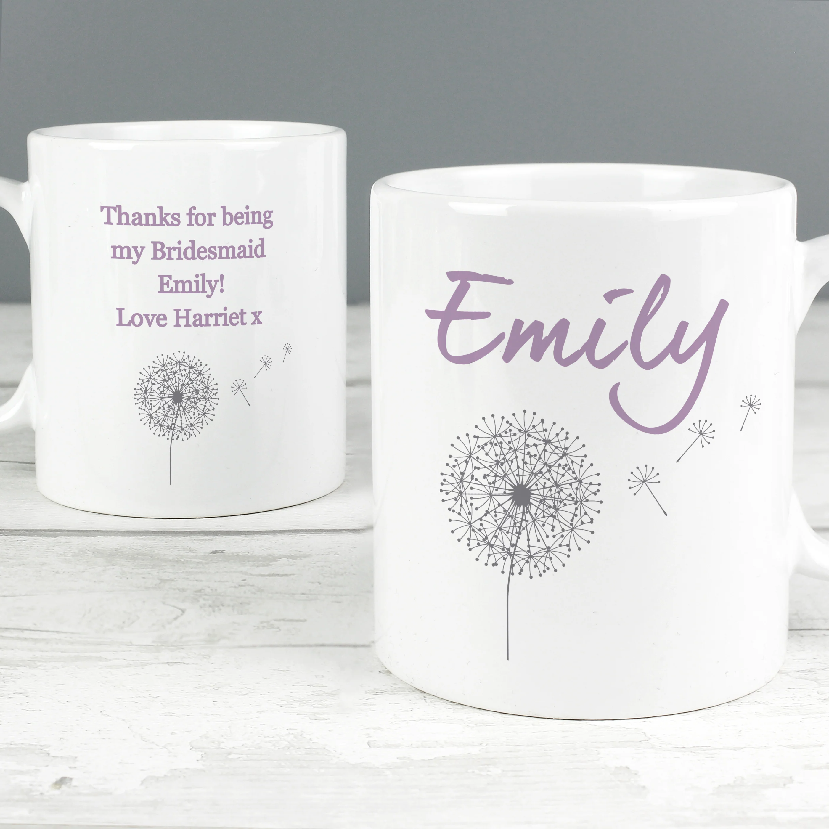 Personalised Dandelion Mug - Image 4