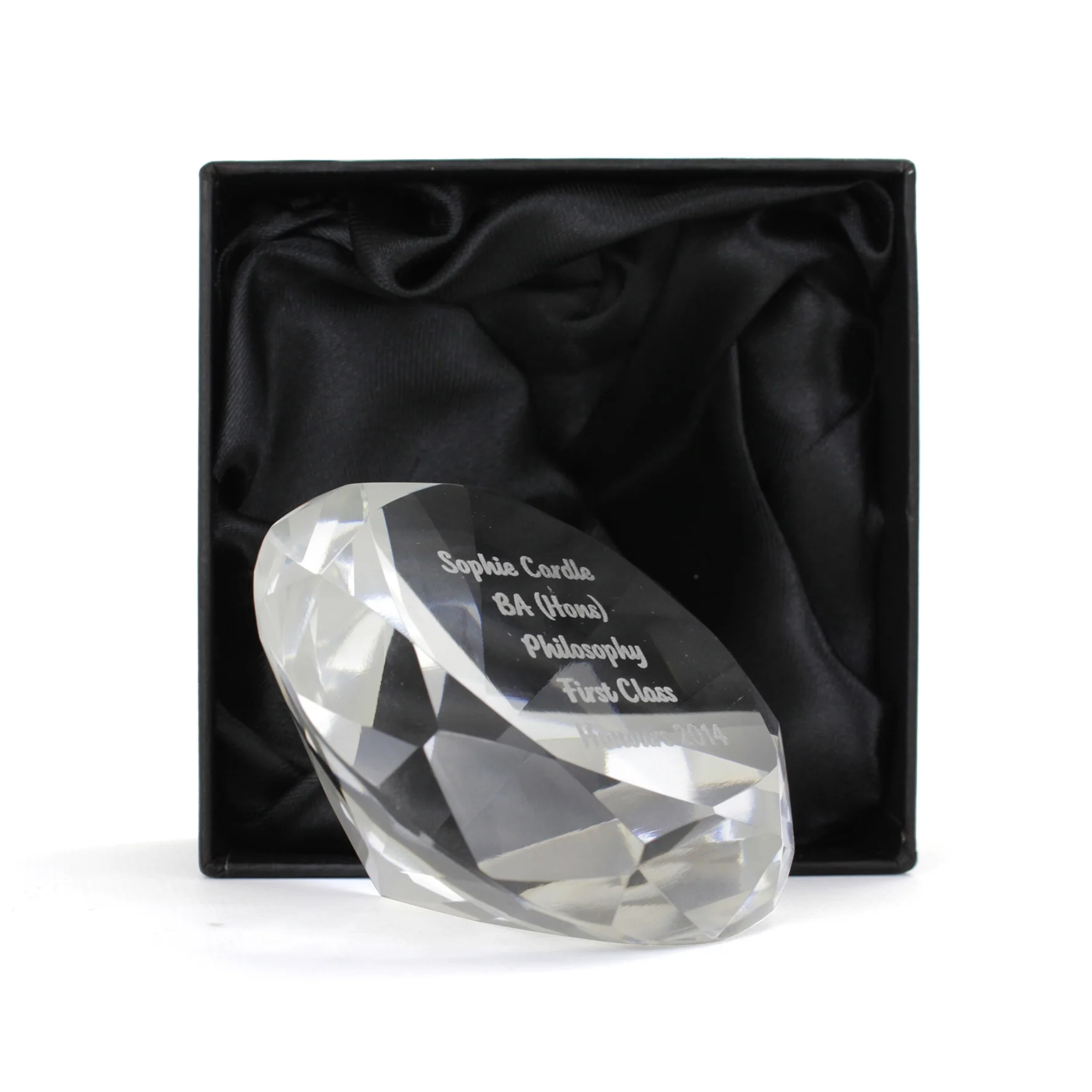 Personalised Diamond Paperweight - Image 6