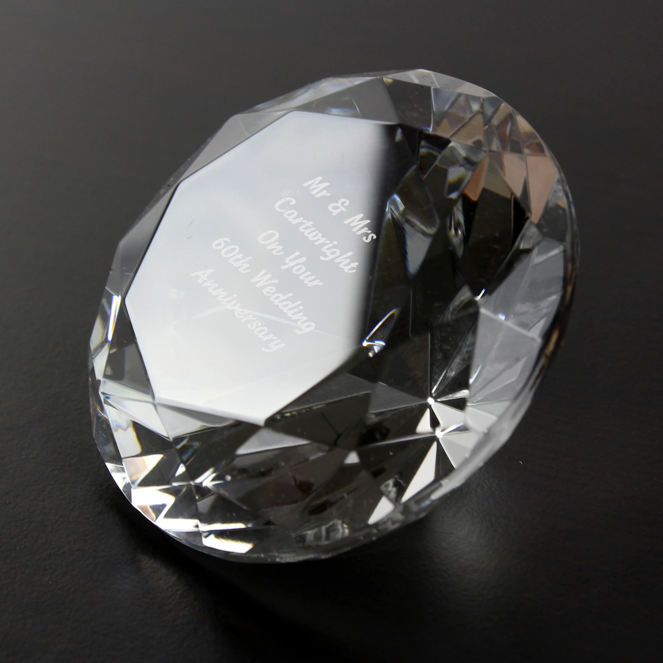 Personalised Diamond Paperweight - Image 8