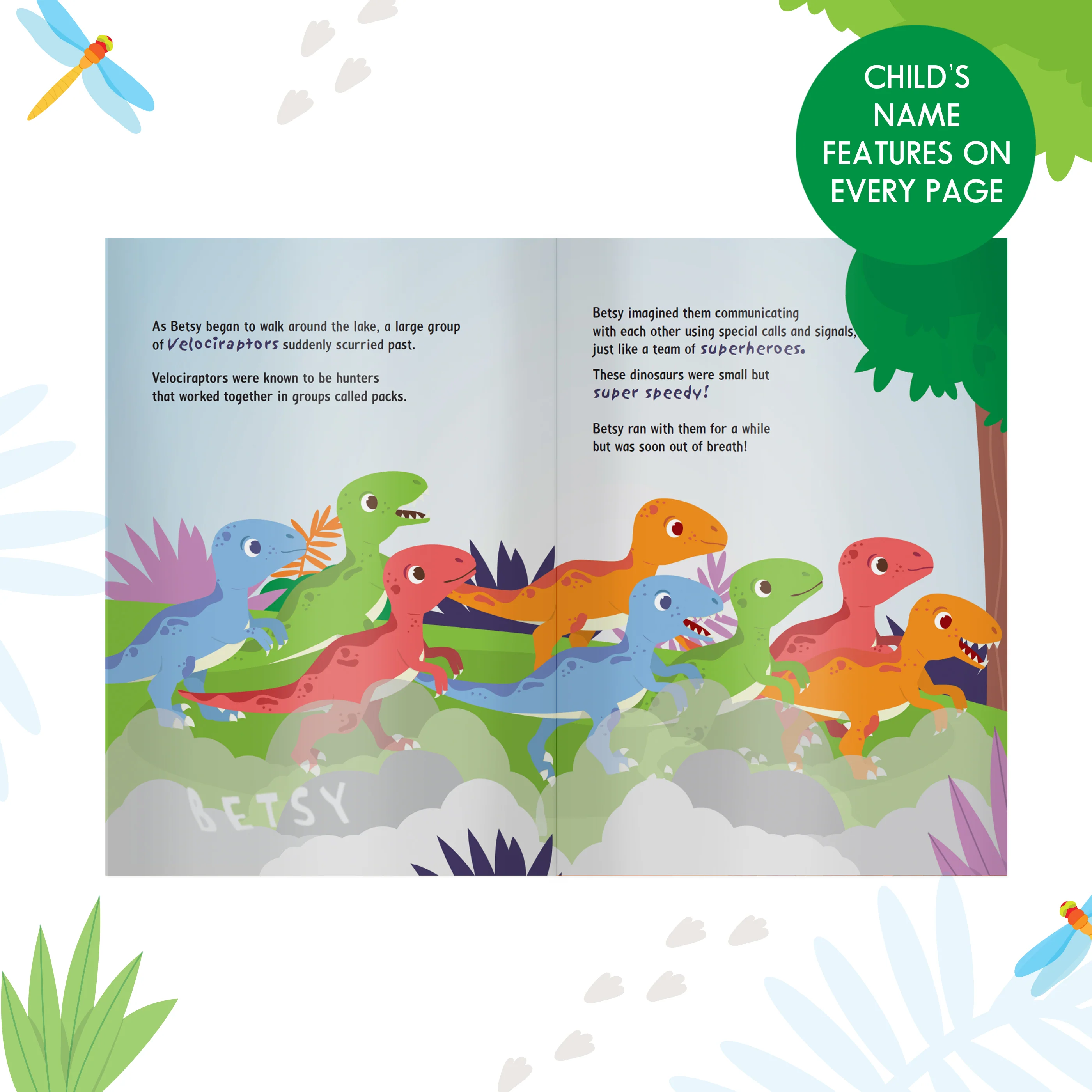 Personalised Dinosaur Adventure Story Book - Image 10