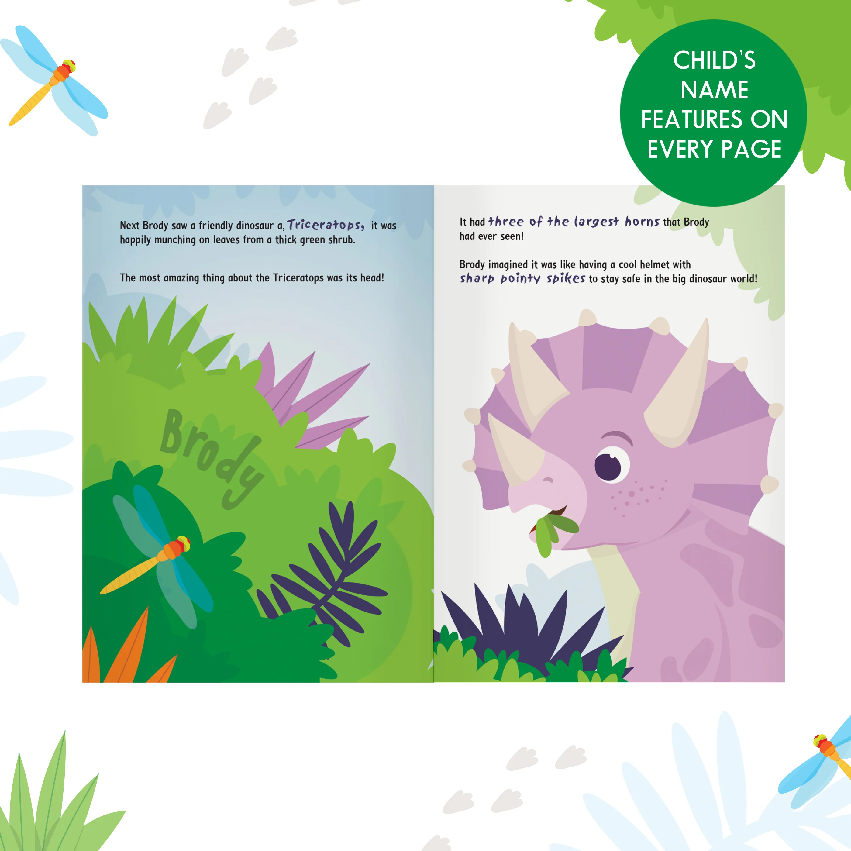 Personalised Dinosaur Adventure Story Book - Image 11