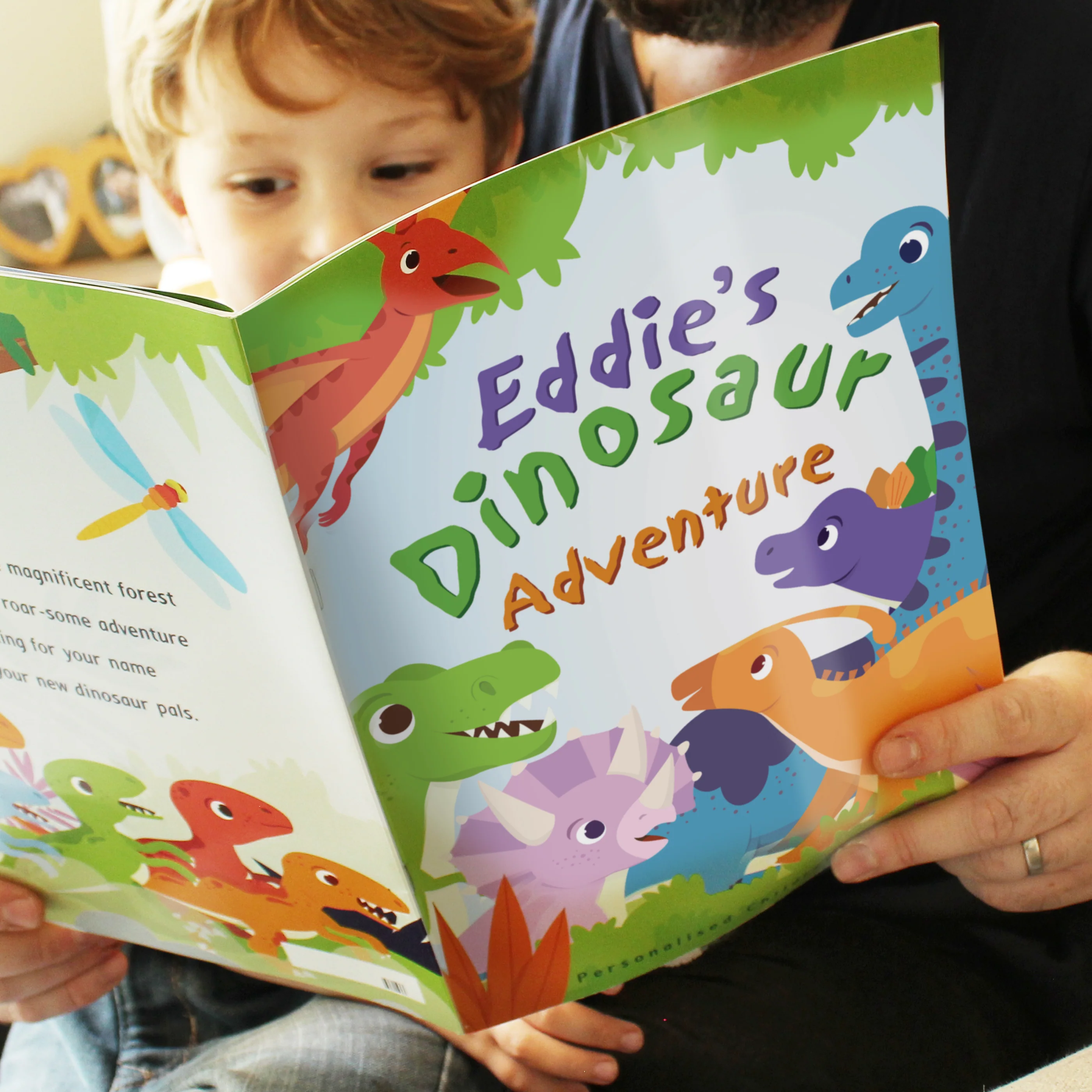 Personalised Dinosaur Adventure Story Book - Image 2