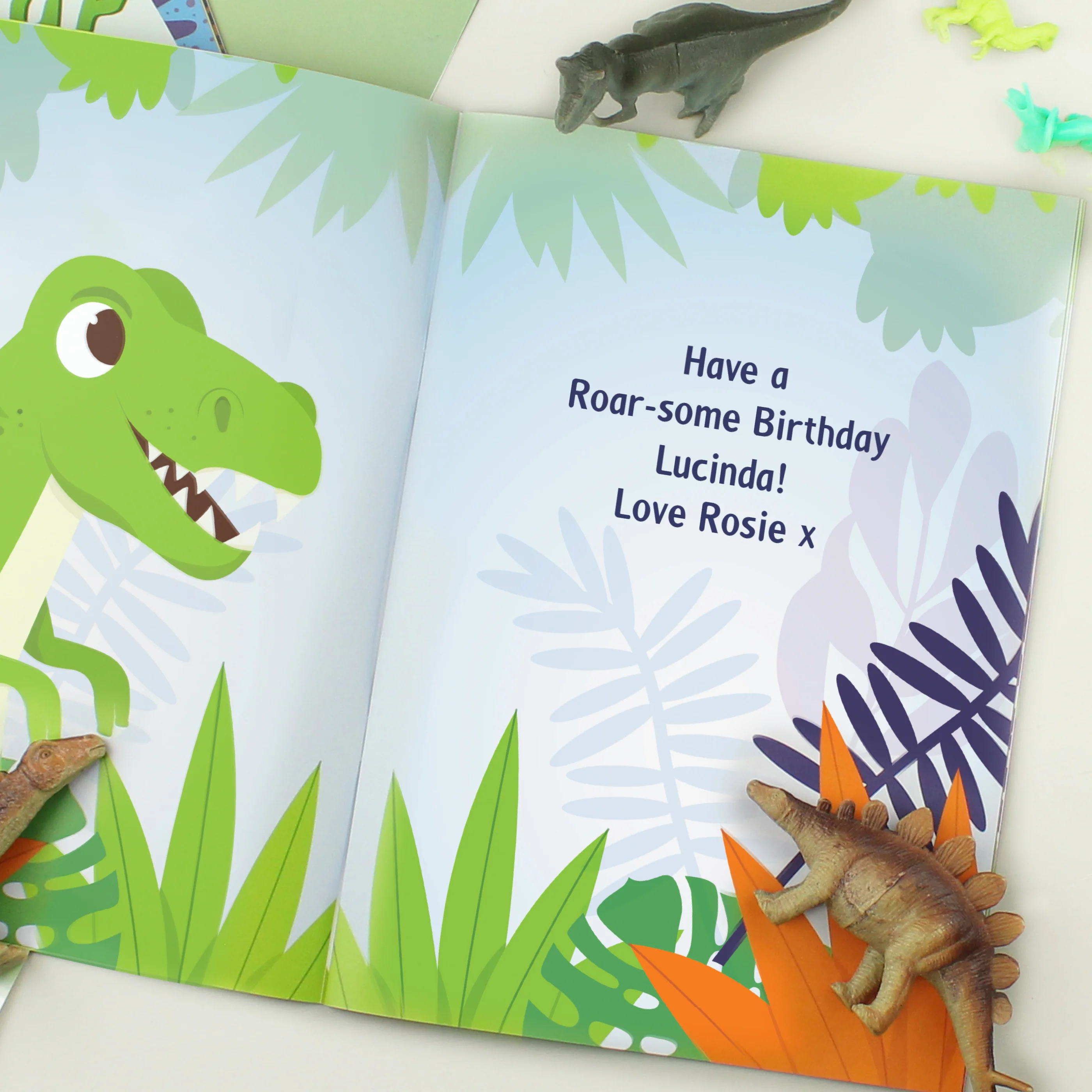 Personalised Dinosaur Adventure Story Book - Image 4