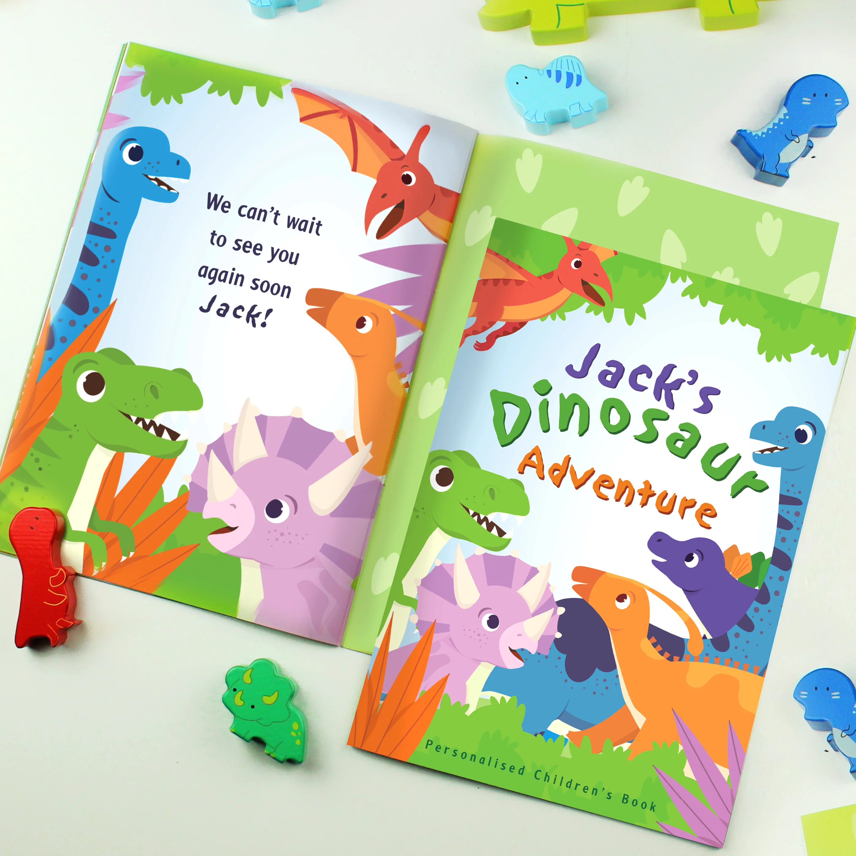Personalised Dinosaur Adventure Story Book - Image 6