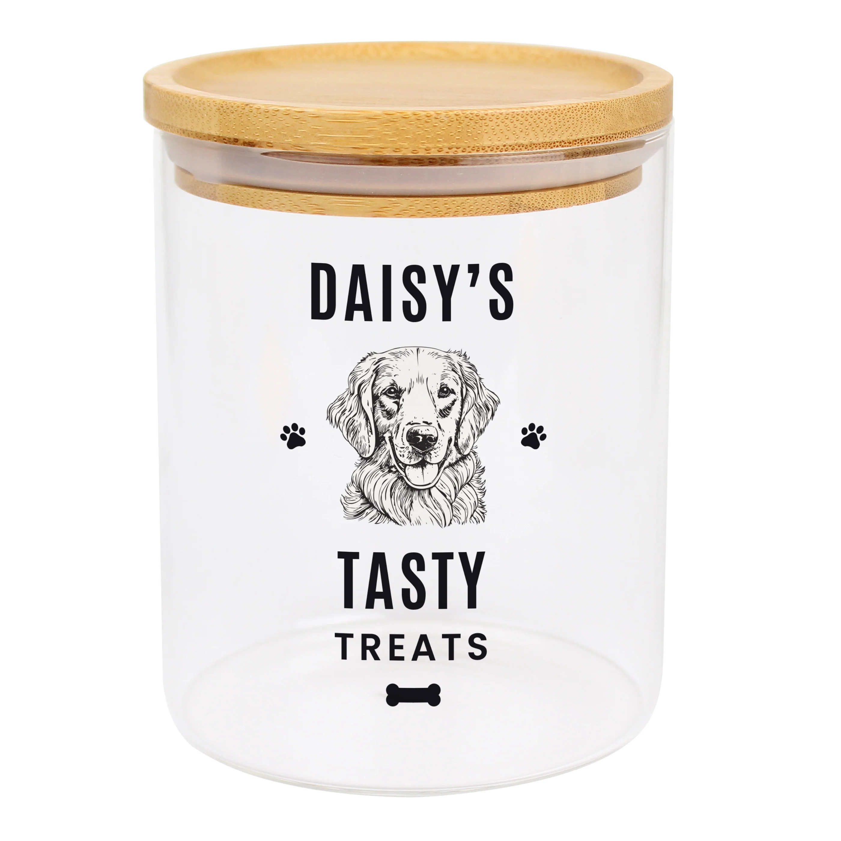 Personalised Dog Breed Glass Treat Jar - Image 5