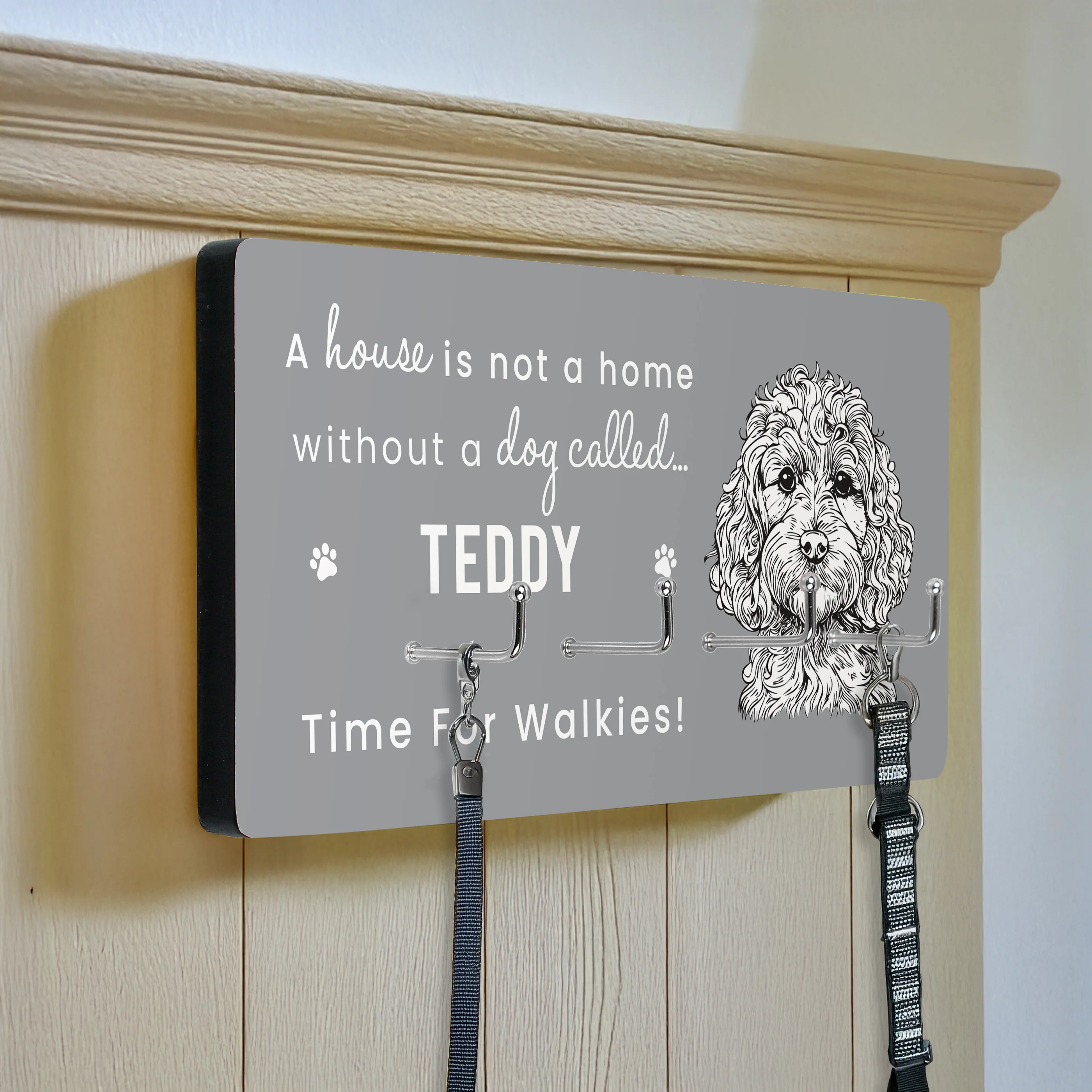 Personalised Dog Breed Lead Hooks - Image 3