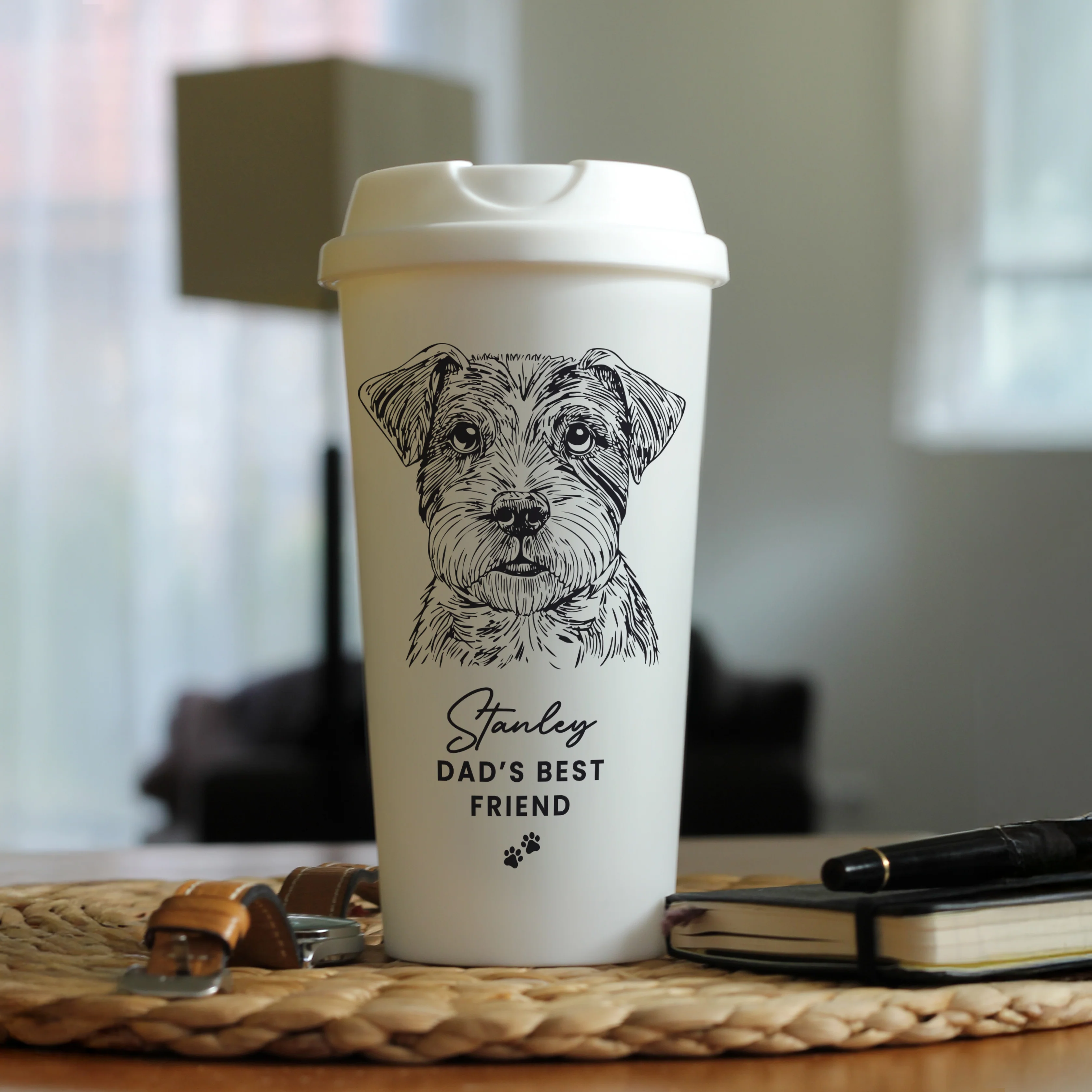 Personalised Dog Breed Travel Cup - Image 3