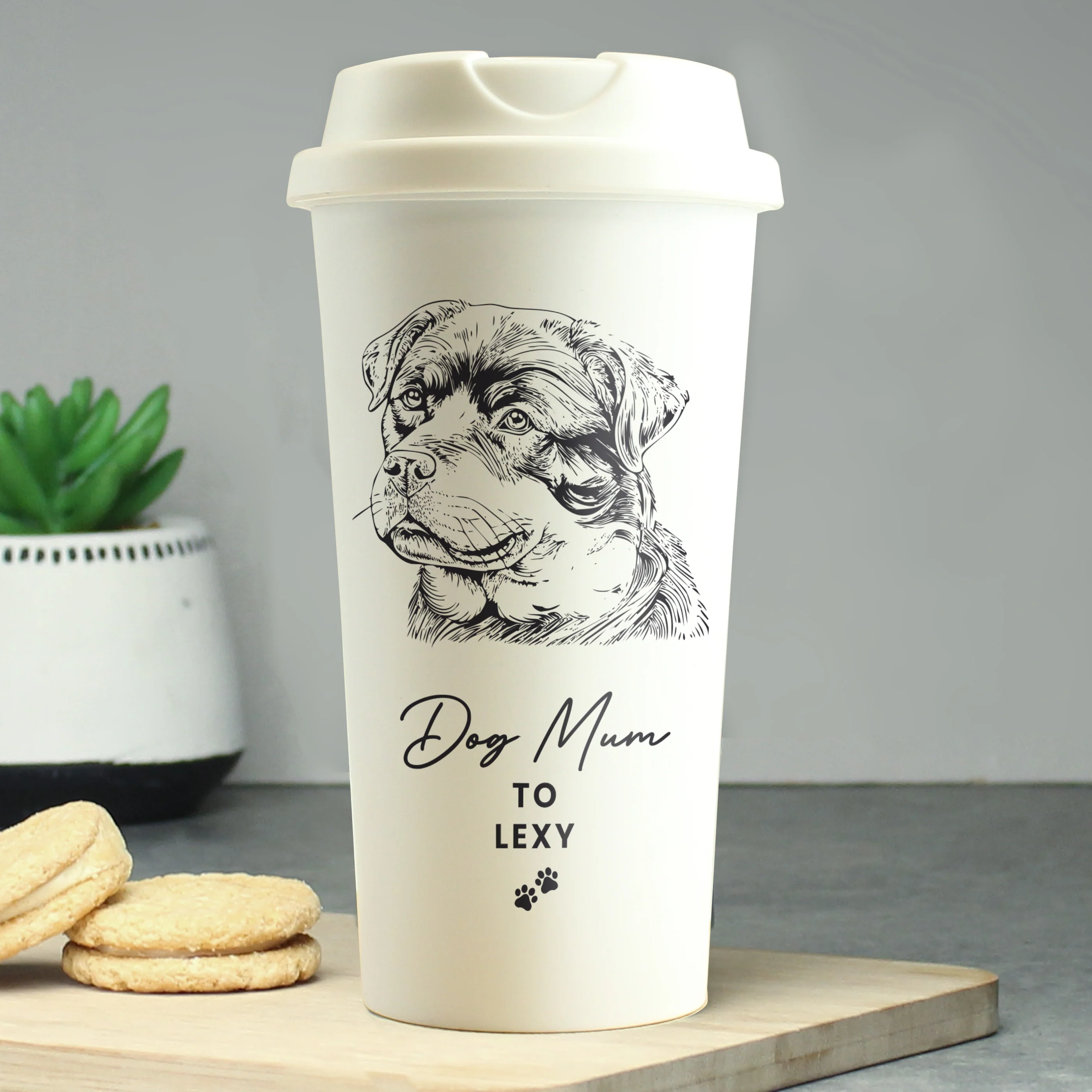 Personalised Dog Breed Travel Cup - Image 4