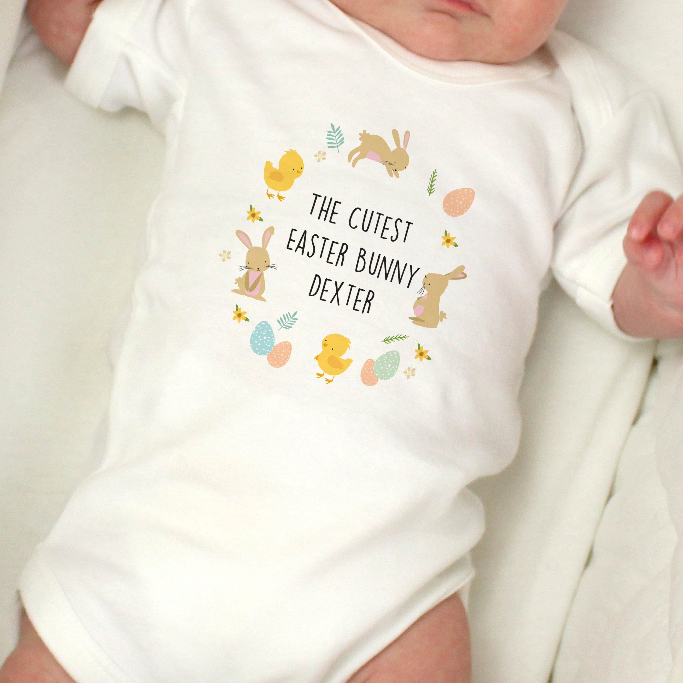 Personalised Easter Baby Vest - Image 2