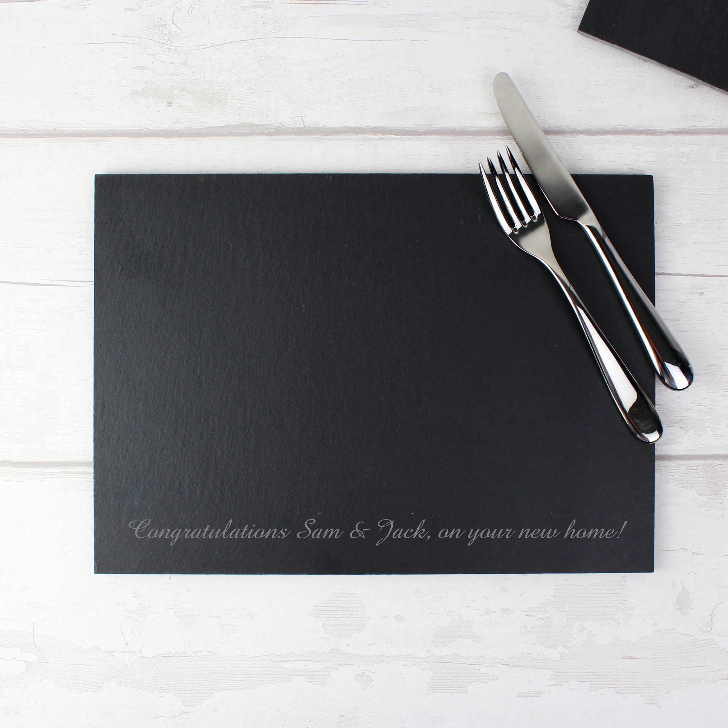 Personalised Engraved Slate Placemat - Image 5