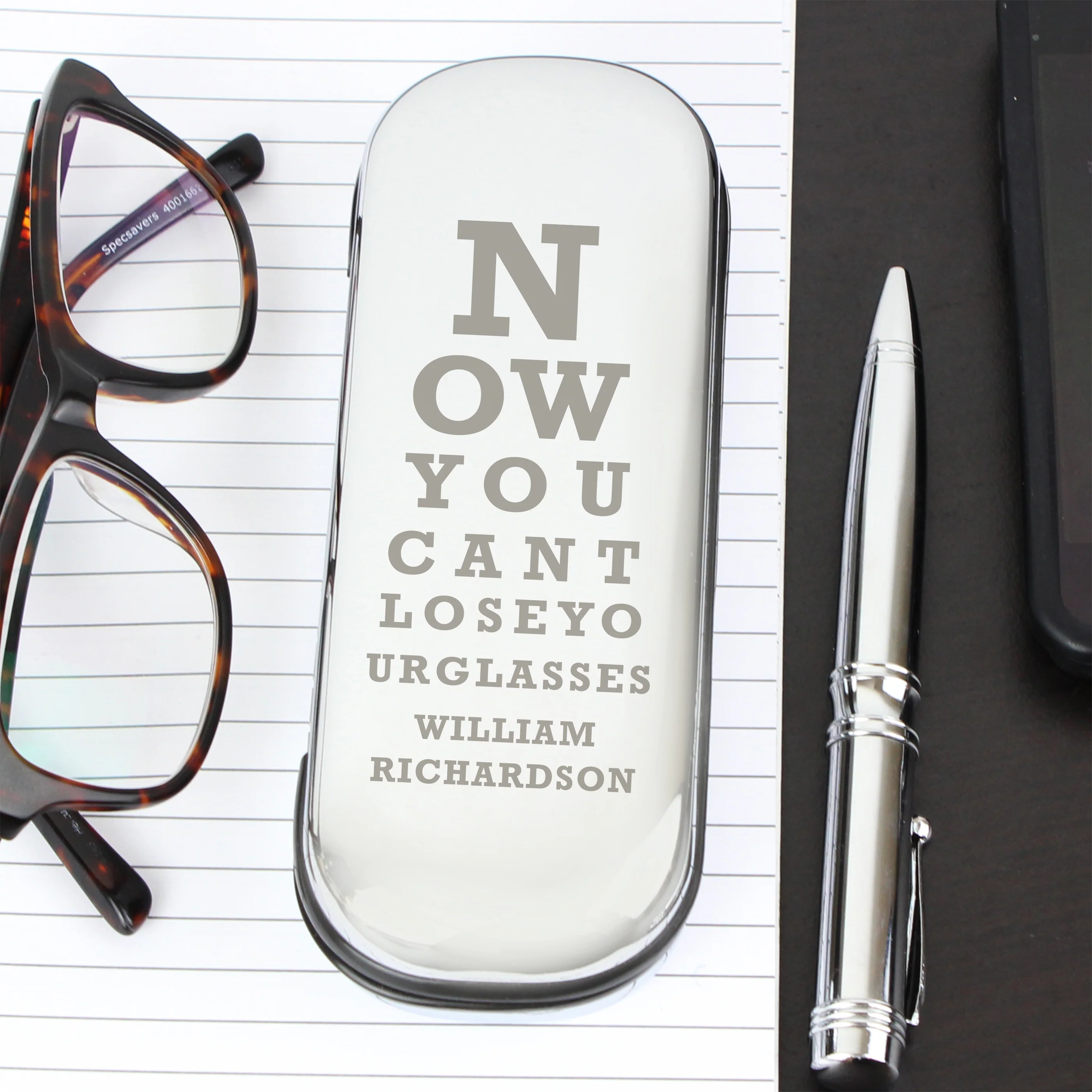 Personalised Eye Exam Glasses Case - Image 5