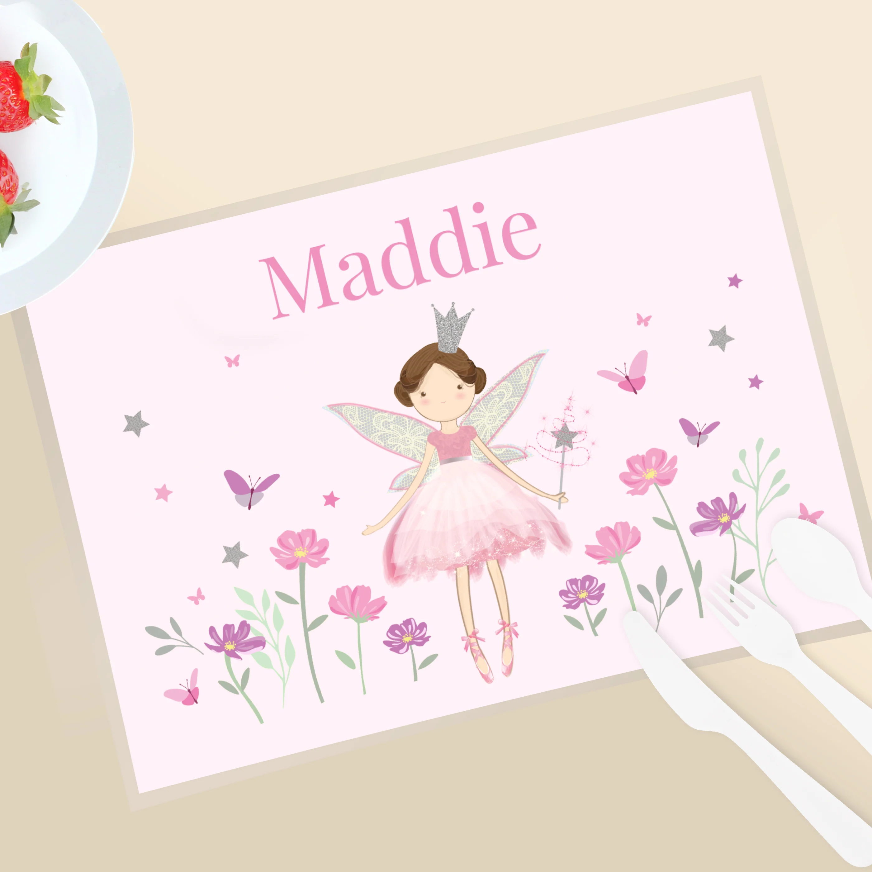 Personalised Fairy Princess Placemat - Image 2